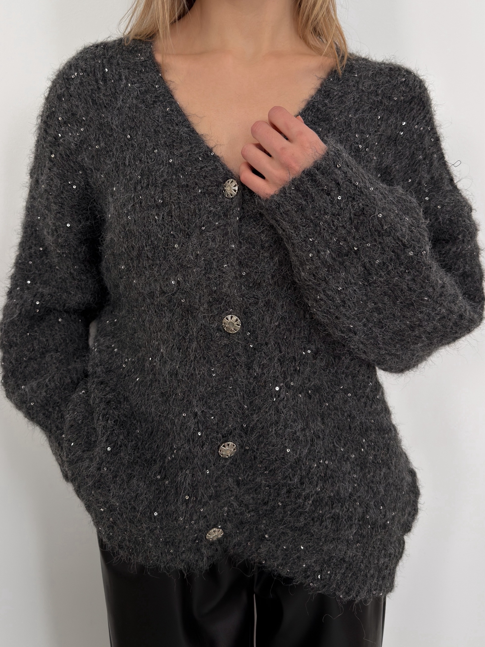 Кардиган Shan cha 4543 паетки