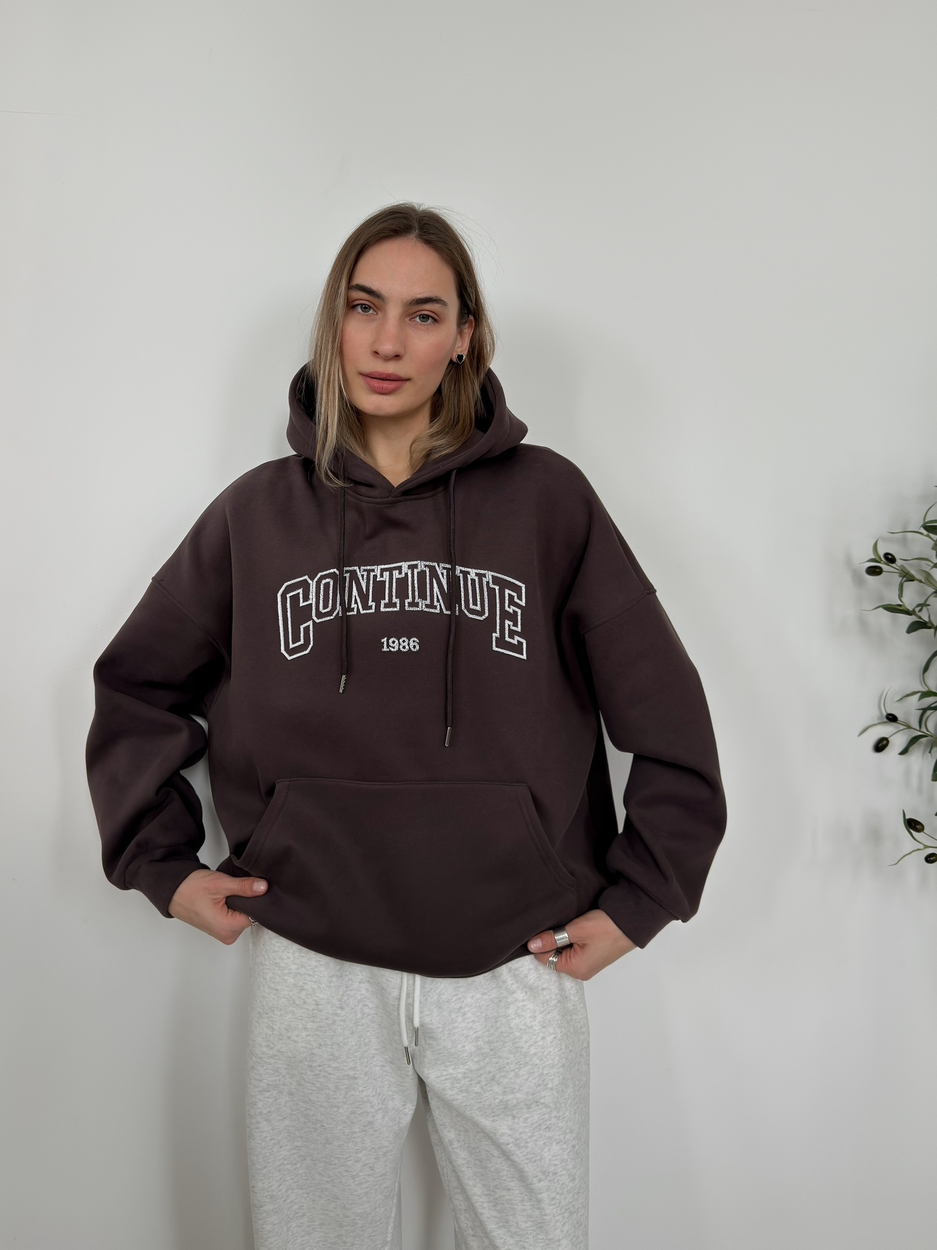 Толстовка W 9476-1 Continue флис