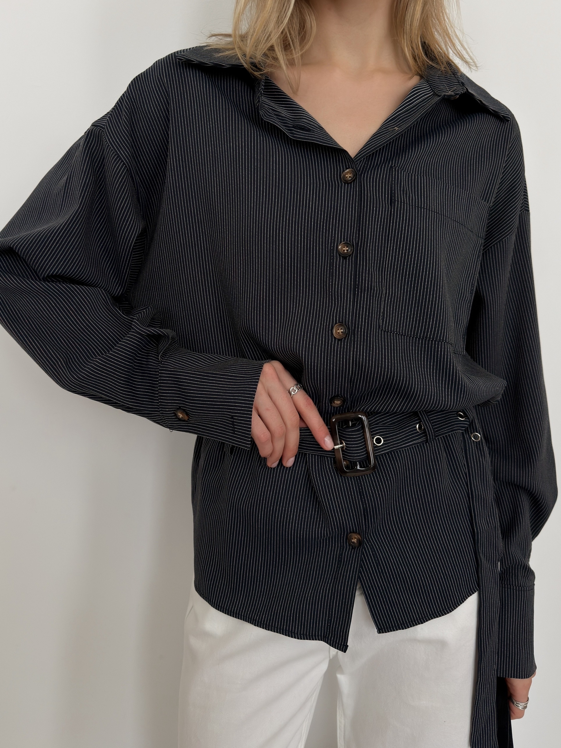 Рубашка xitang 9953 с поясом