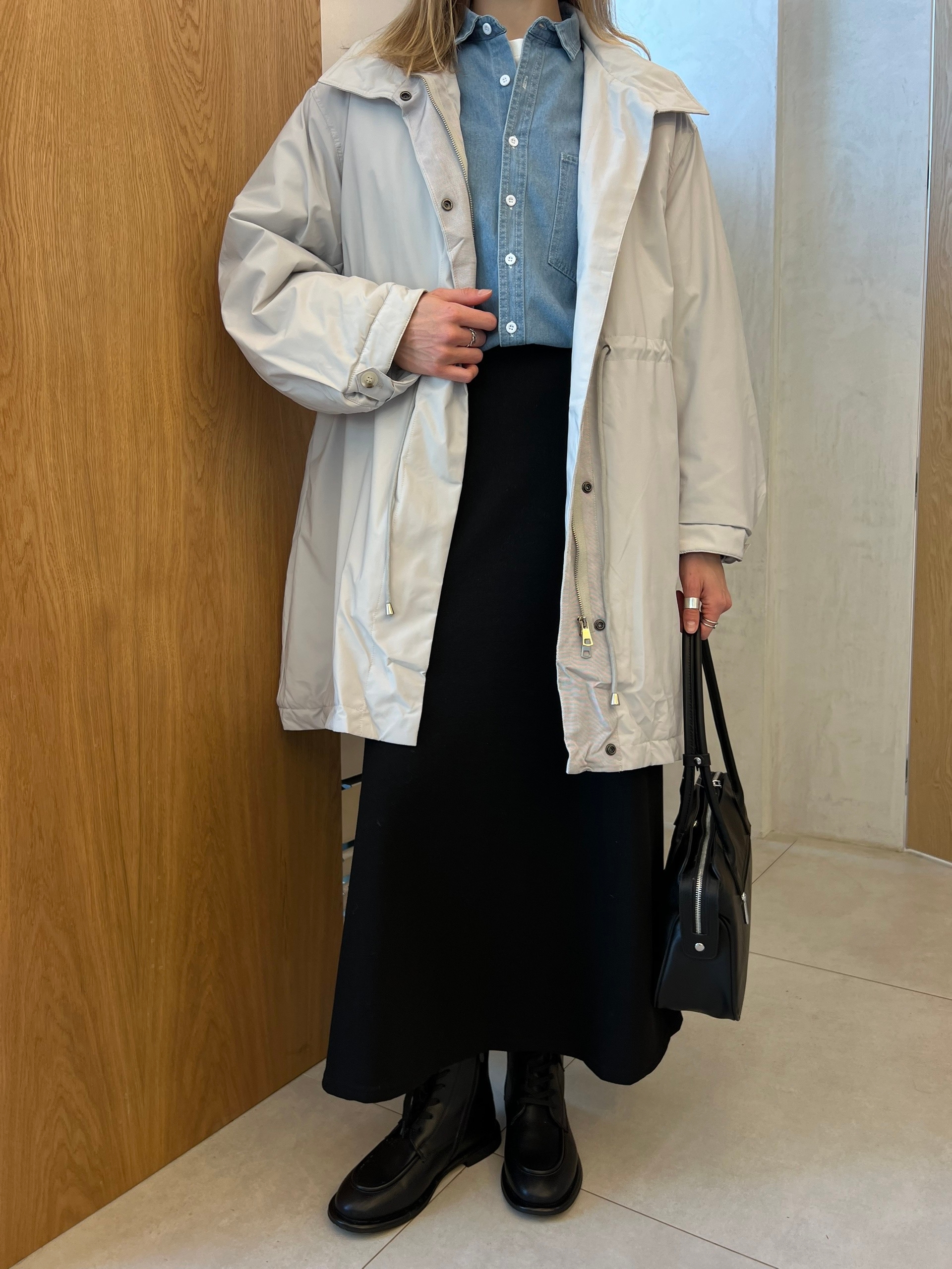 Куртка 33 Code 9120 средняя длина затяжка на талии