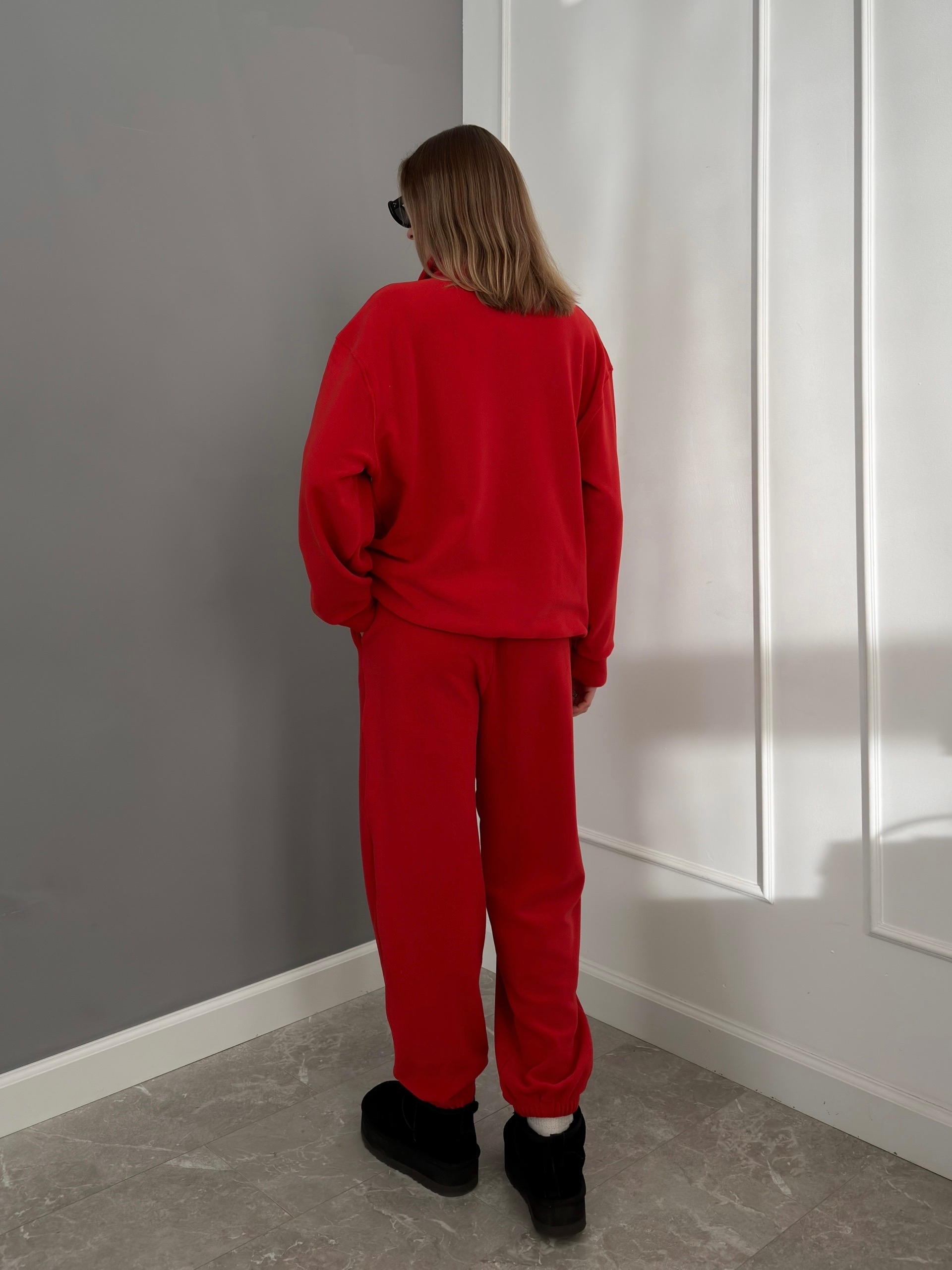 Костюм Korea 3079 tennis ворот на замке флисовый