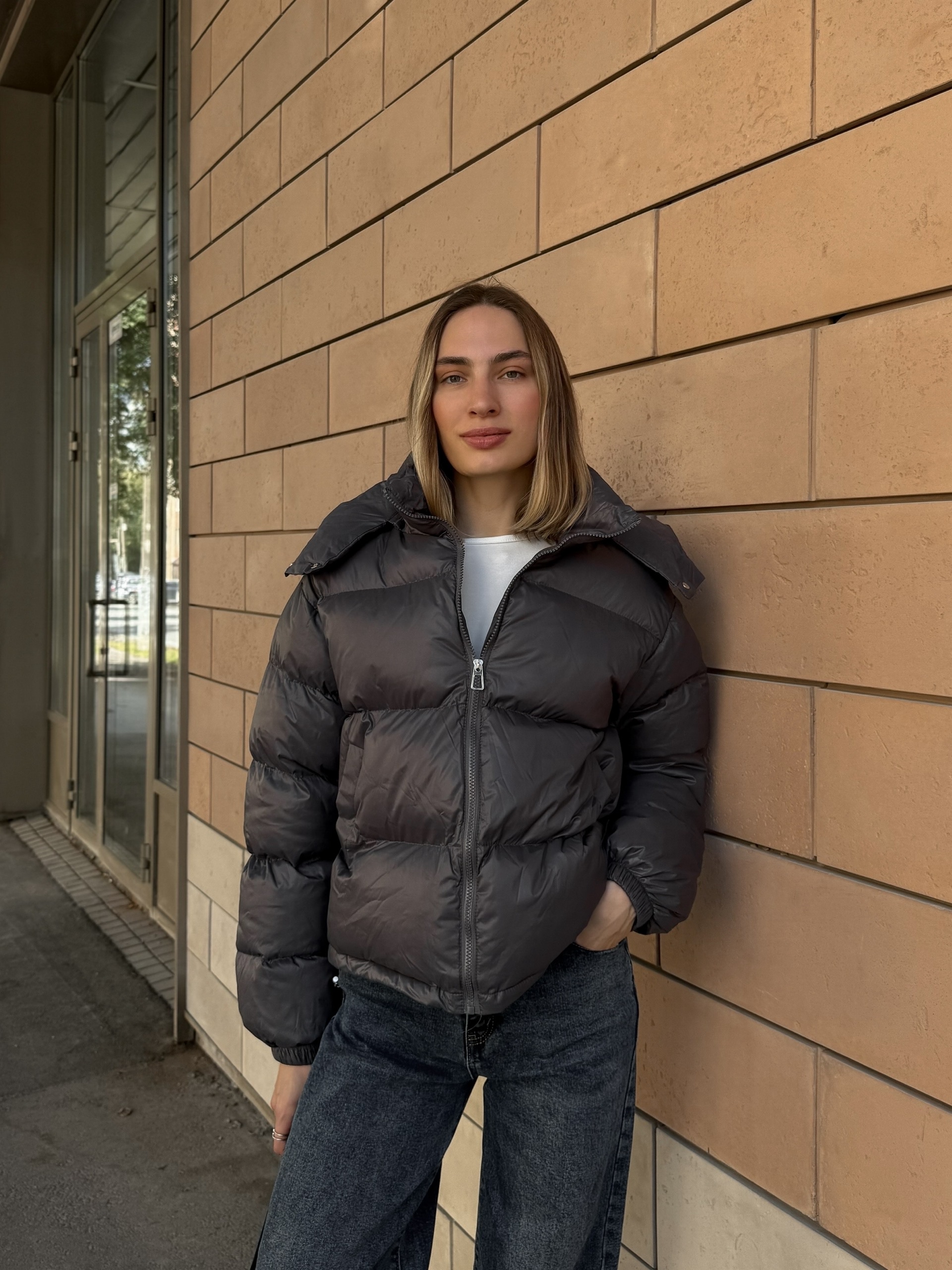 Куртка Fashion 090 с капюшоном