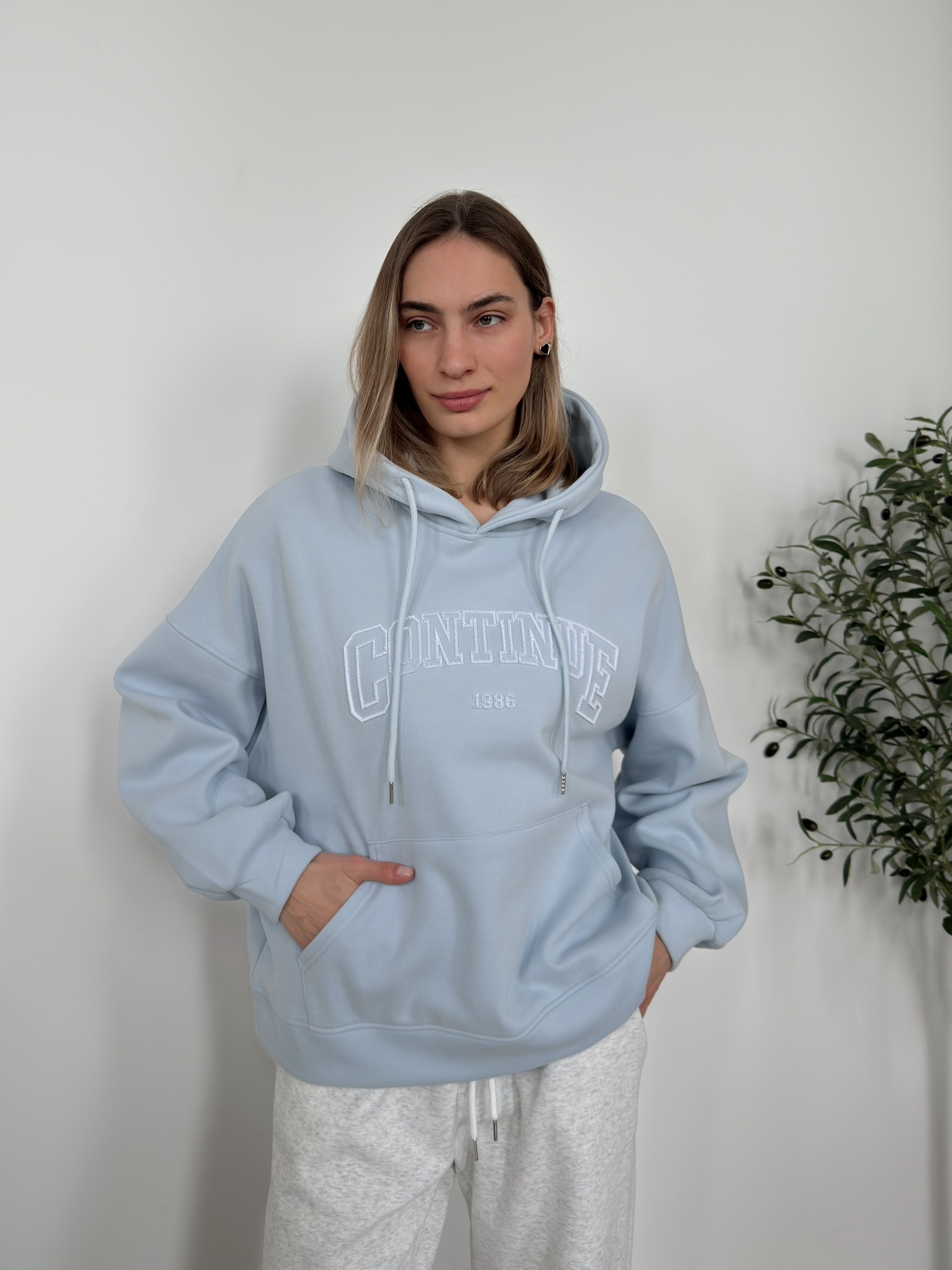 Толстовка W 9476-1 Continue флис