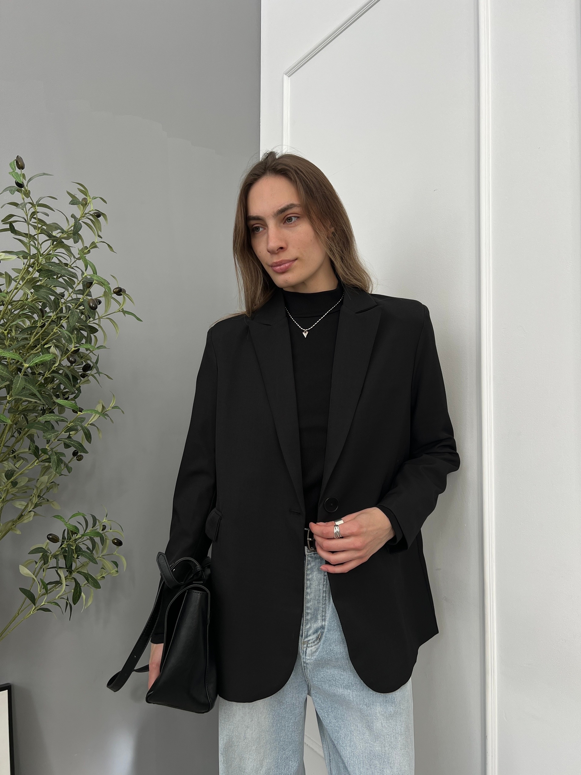 Жакет Liza 044 на одной пуговице