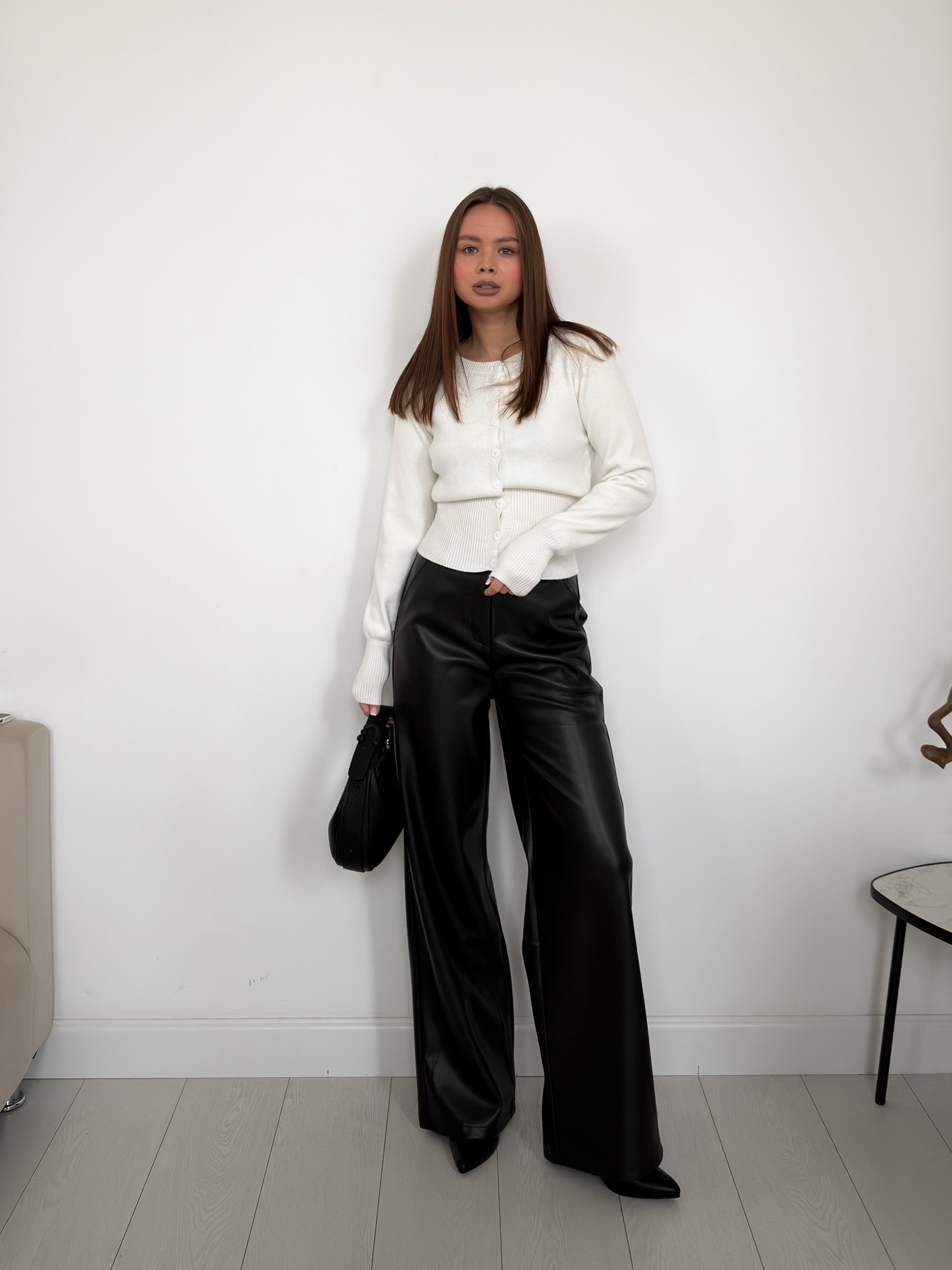 Кардиган приталенный на пуговках