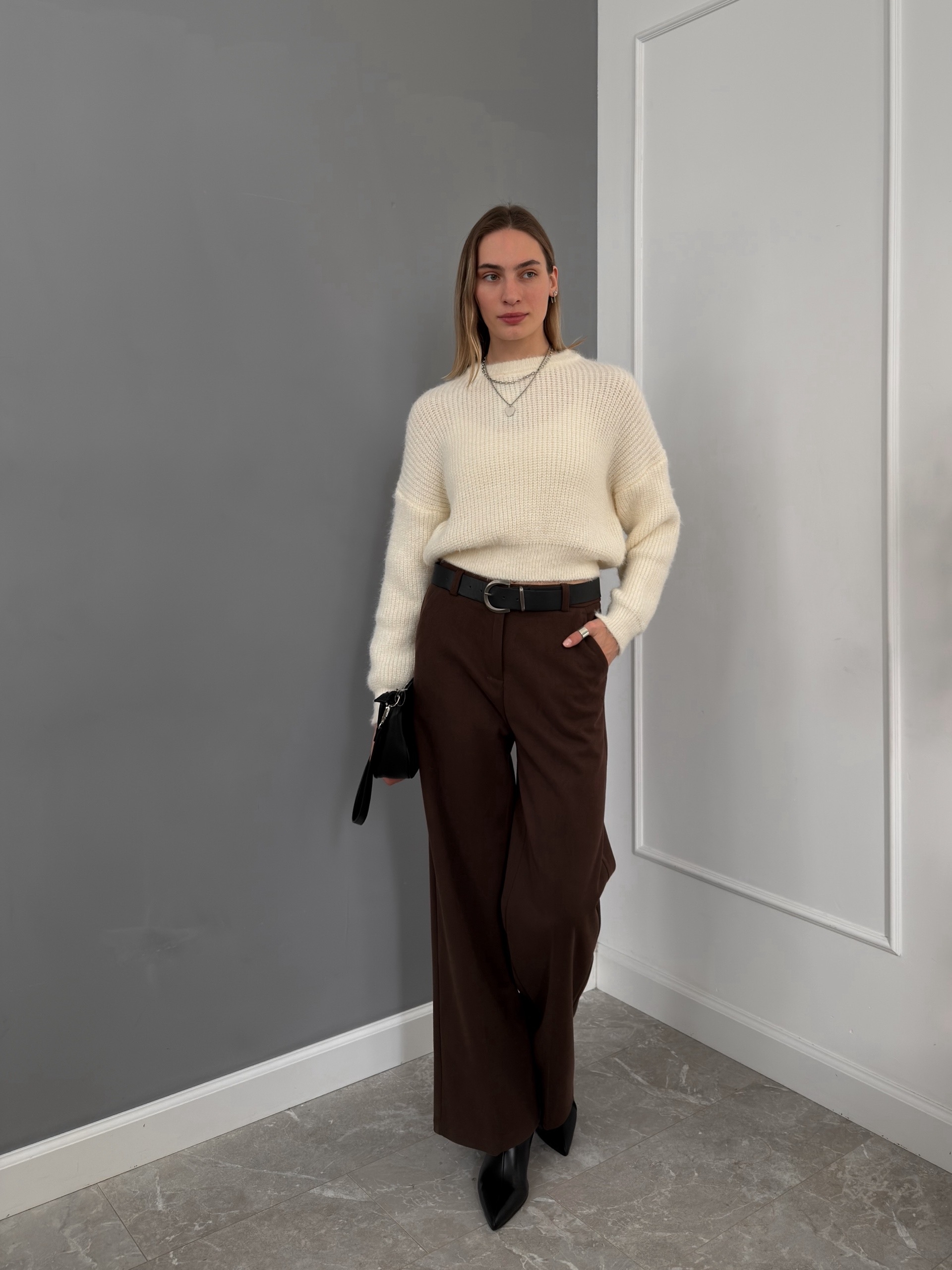 Брюки Kapok  5228-10 прямые утепленные