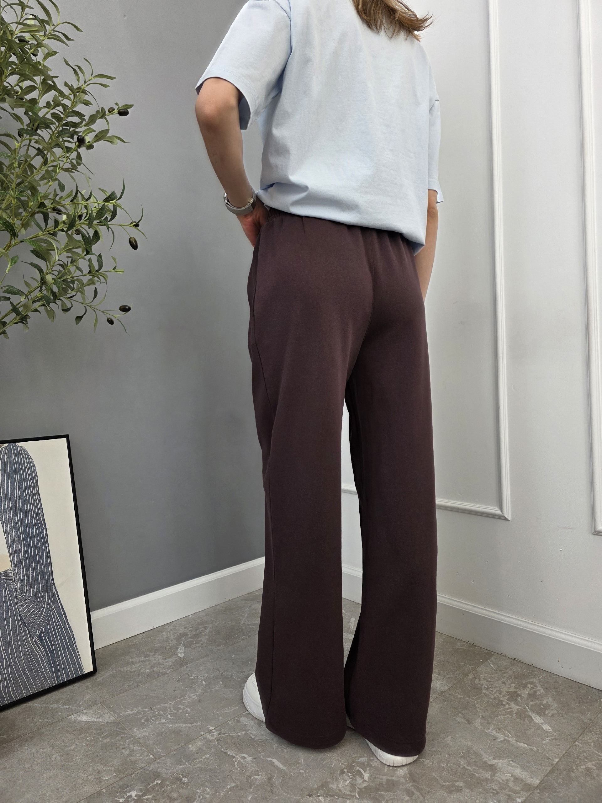 Брюки спорт NJ 5595 строчка