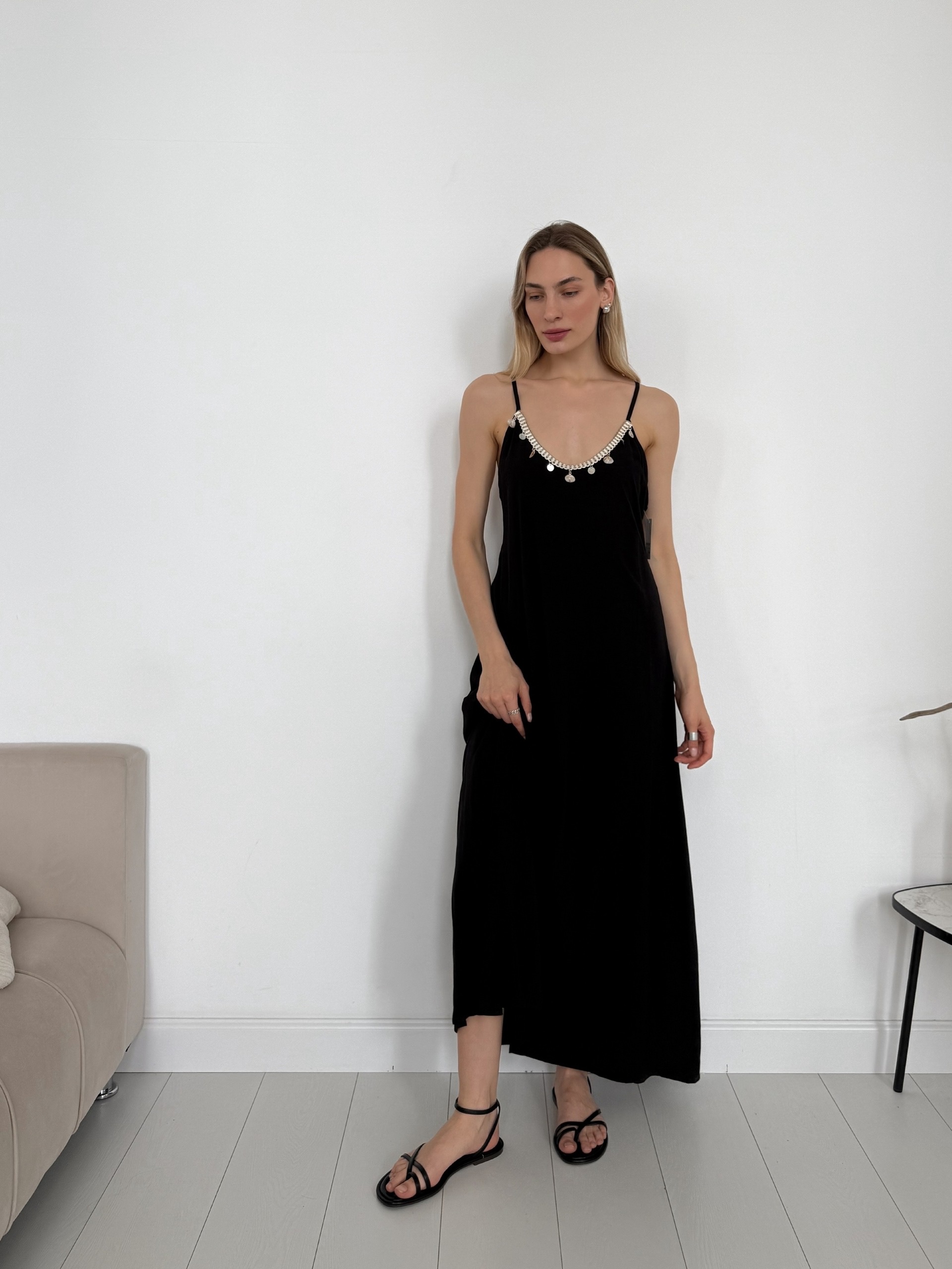 Платье Fashion 9096 декор ракушки