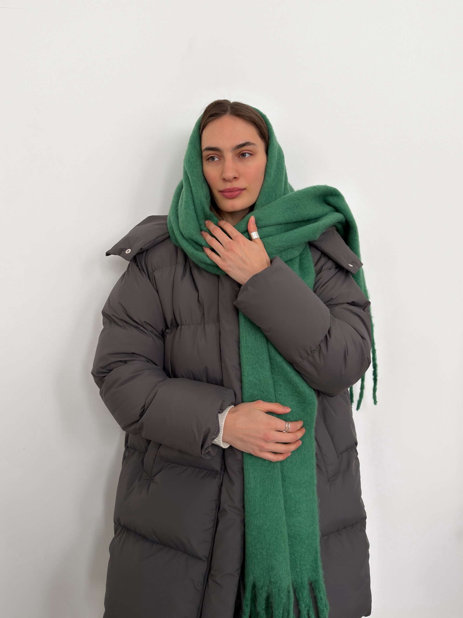 Шарф 1095 LS однотон