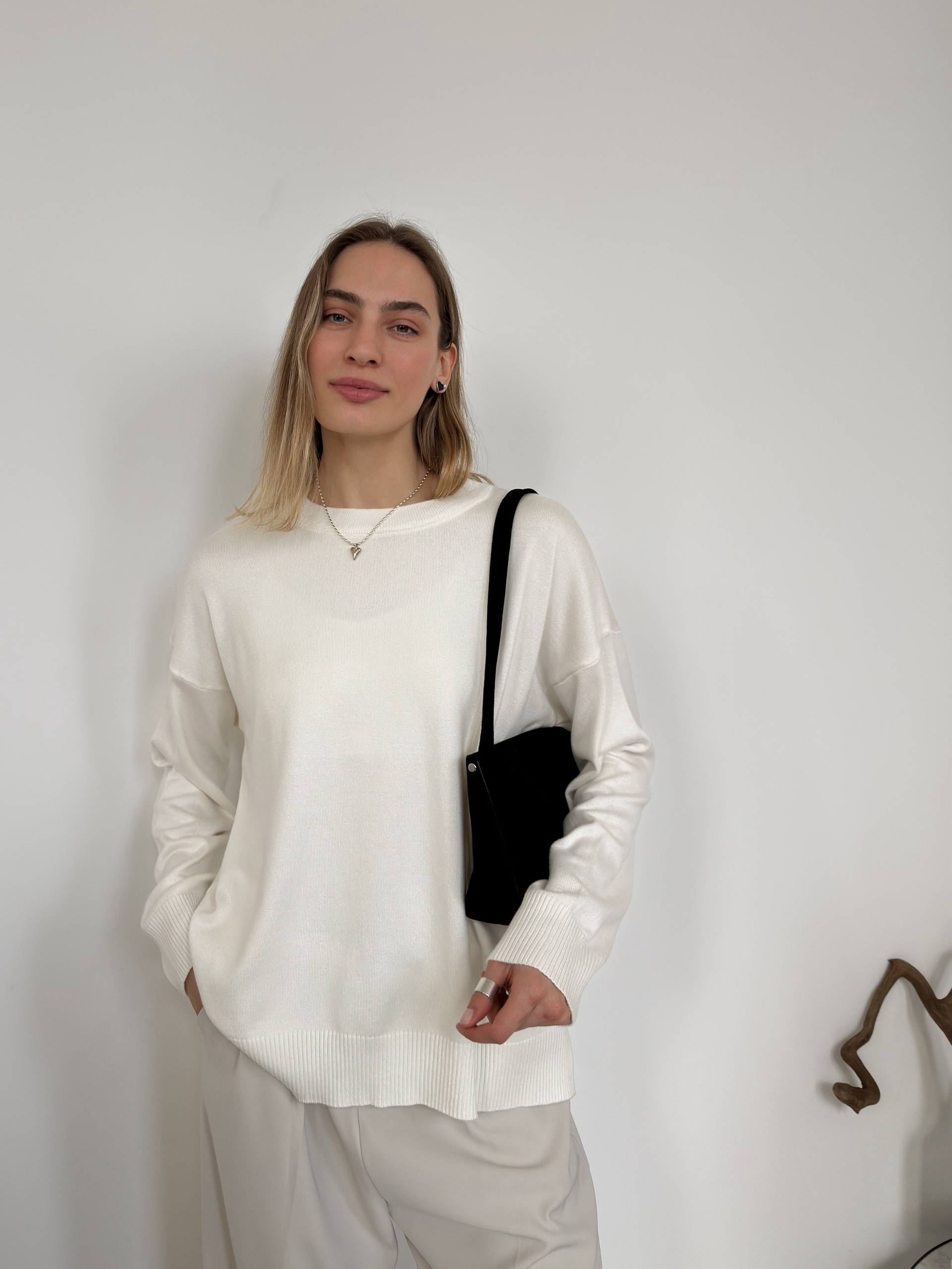 Джемпер 273-1 круглый ворот