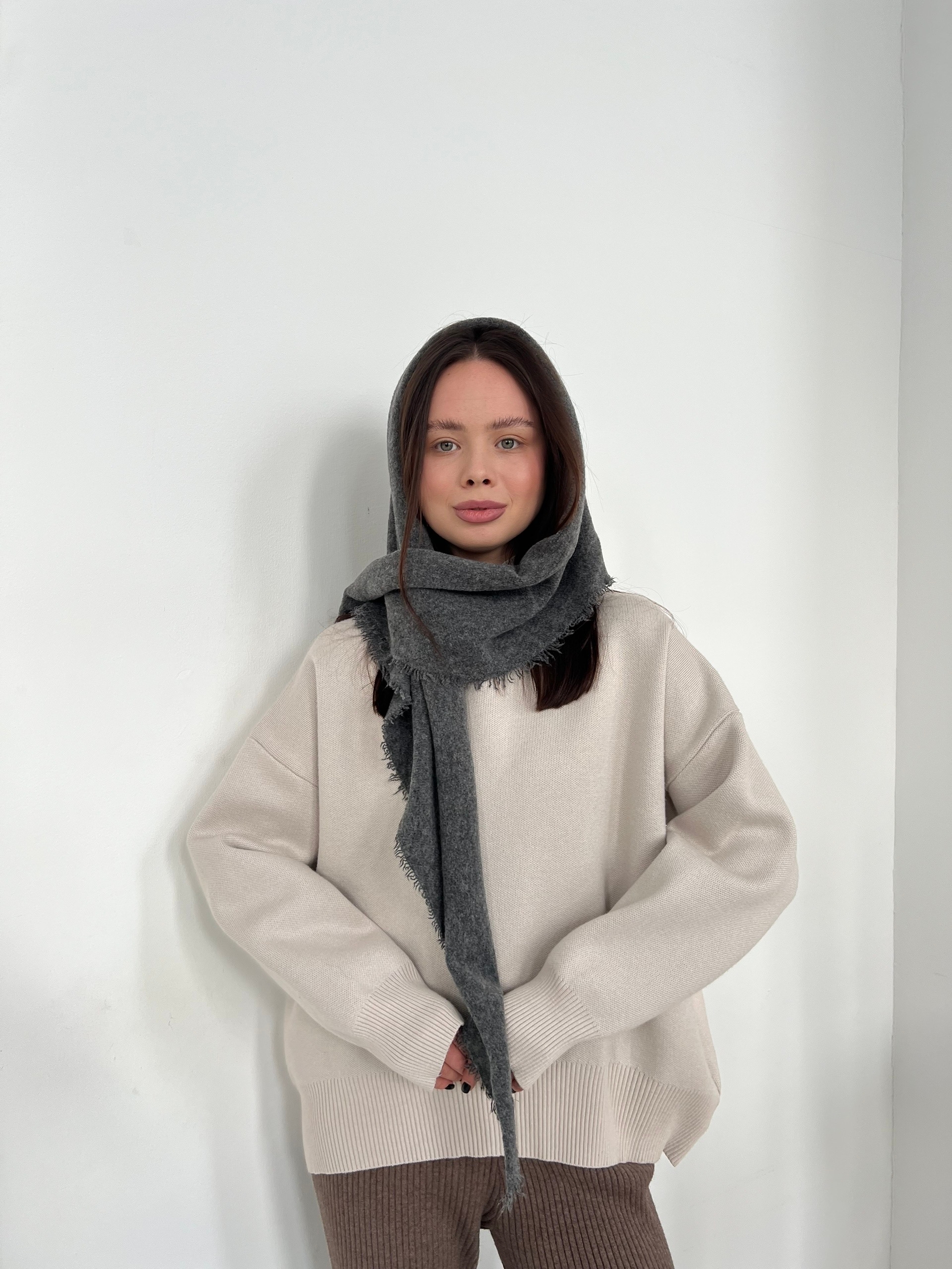 Косынка AIM 545 бахрома