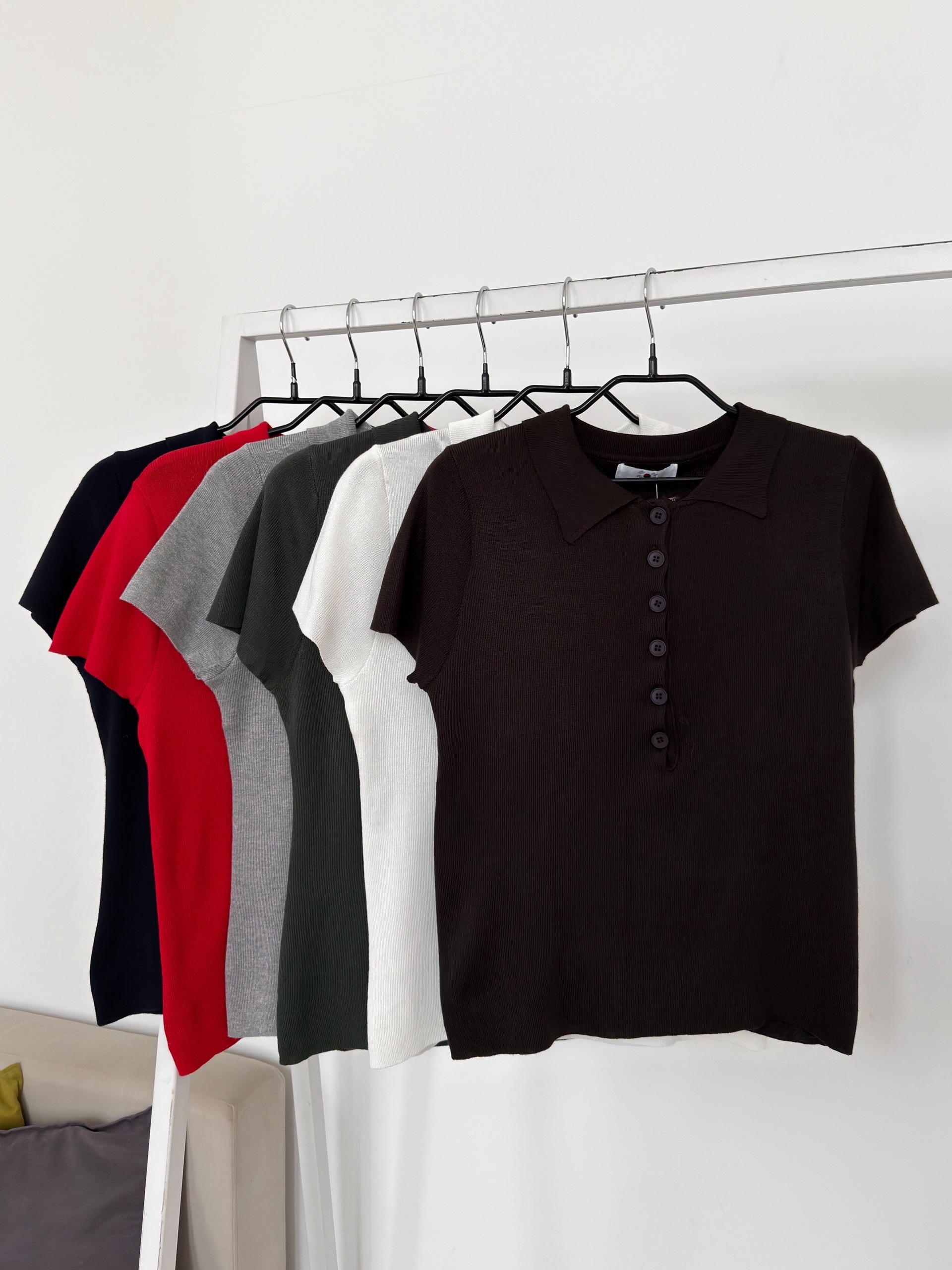 Поло korea 303 на пуговках