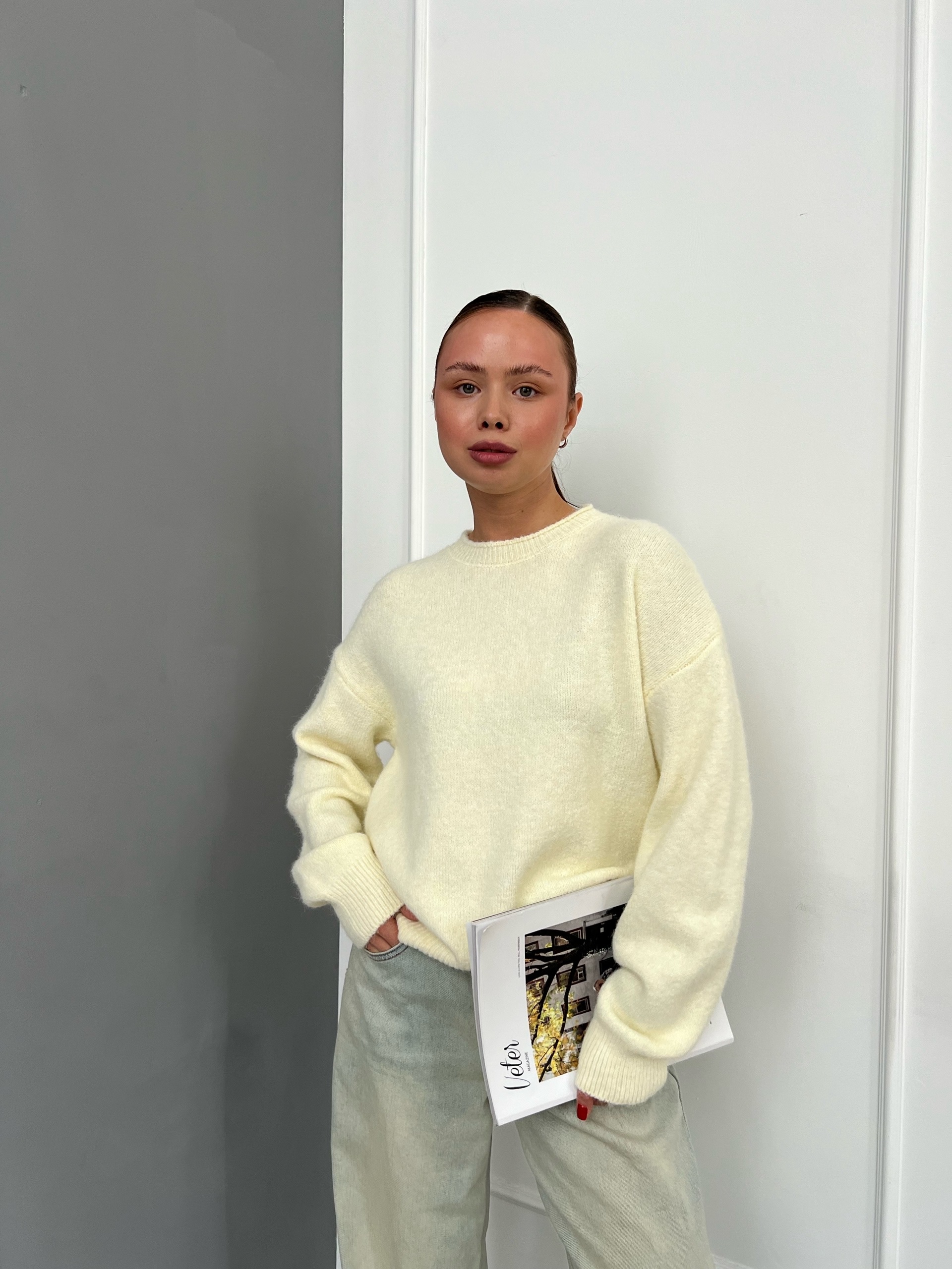 Джемпер F1002 резинка ворот необработ край