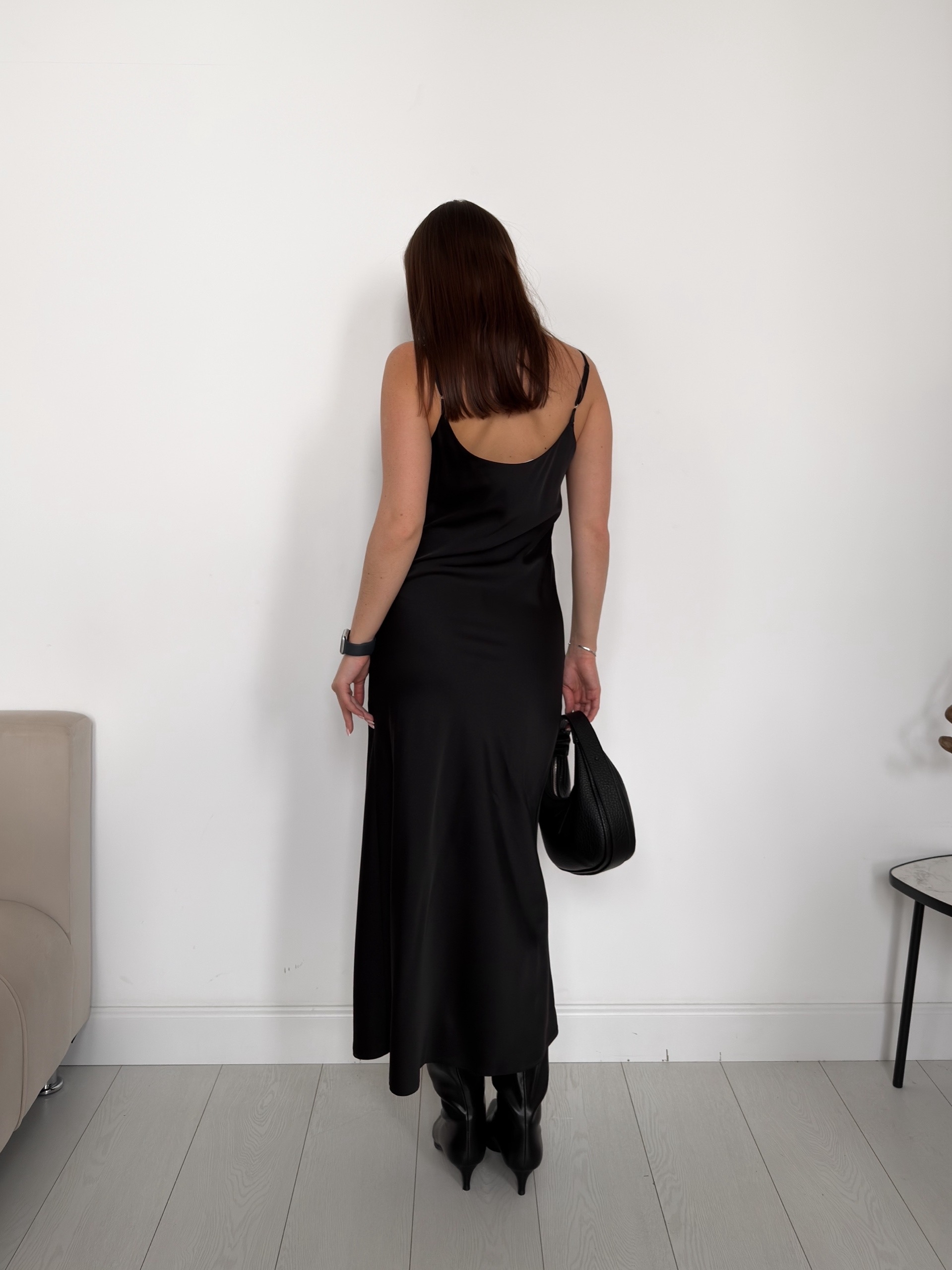 Плать Di Moda 135 на бретельках атлас