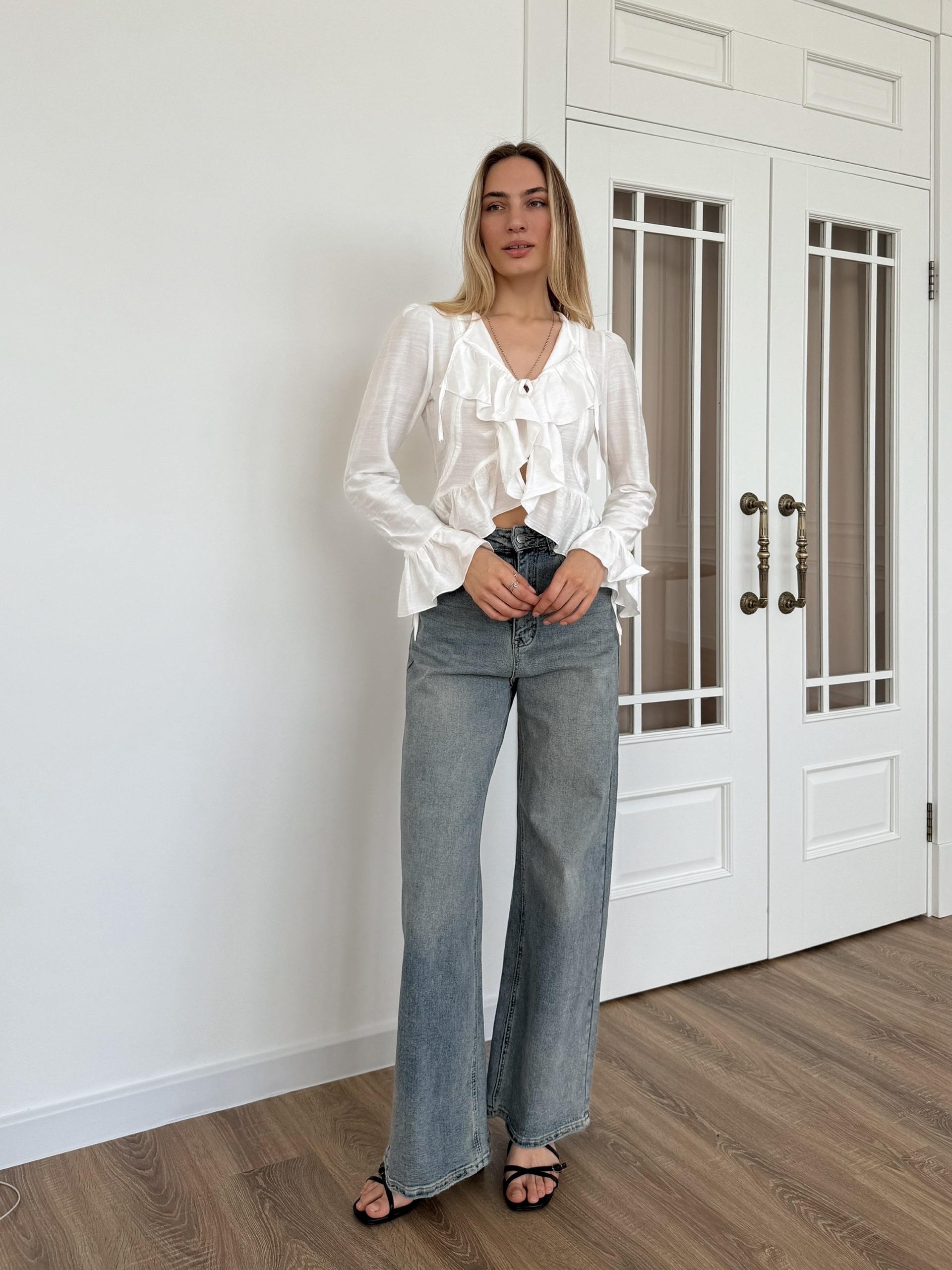 Джинсы X3006 прямые Praisejeans