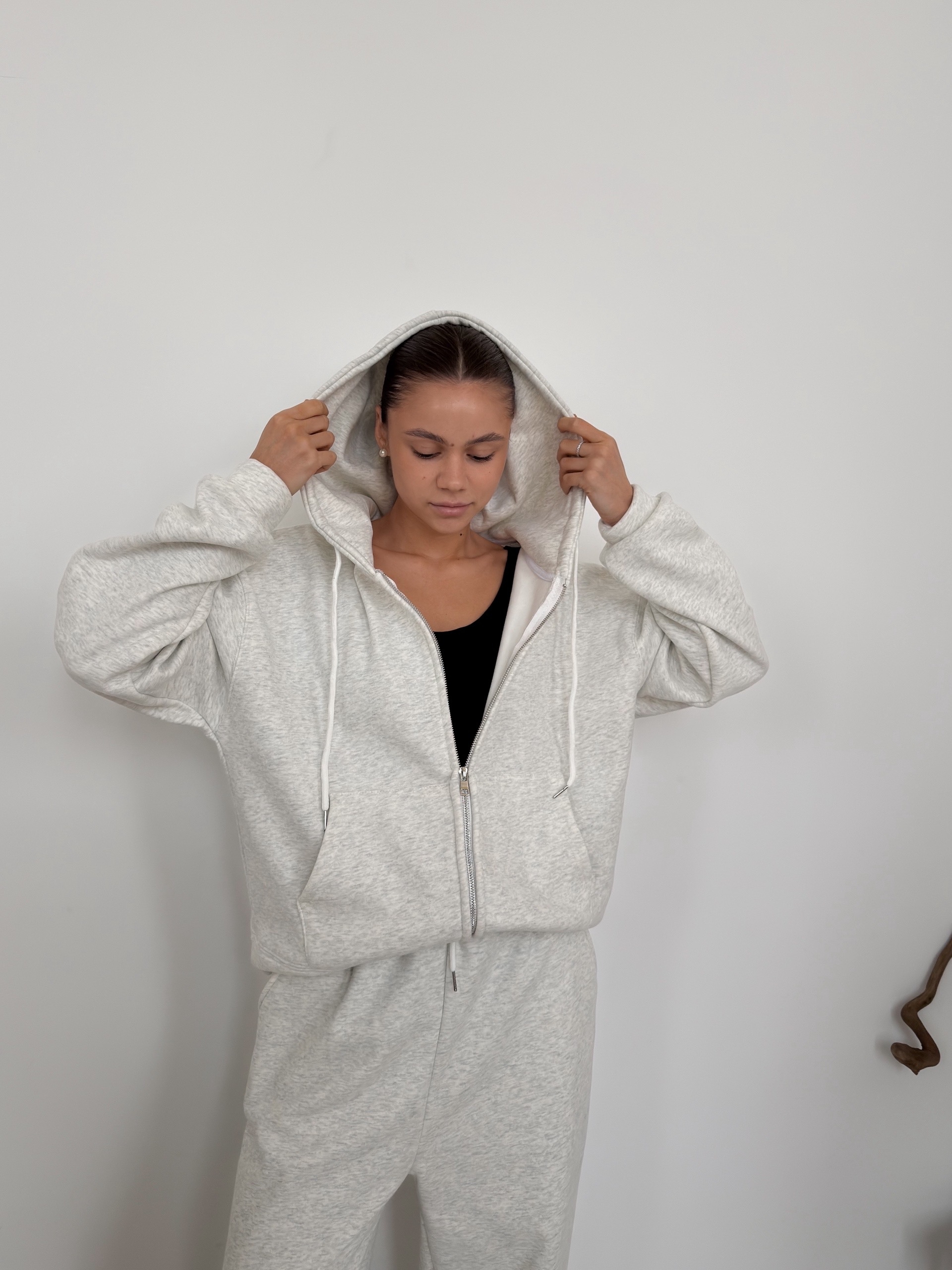 Костюм Korea 6508 худи+джогеры флис