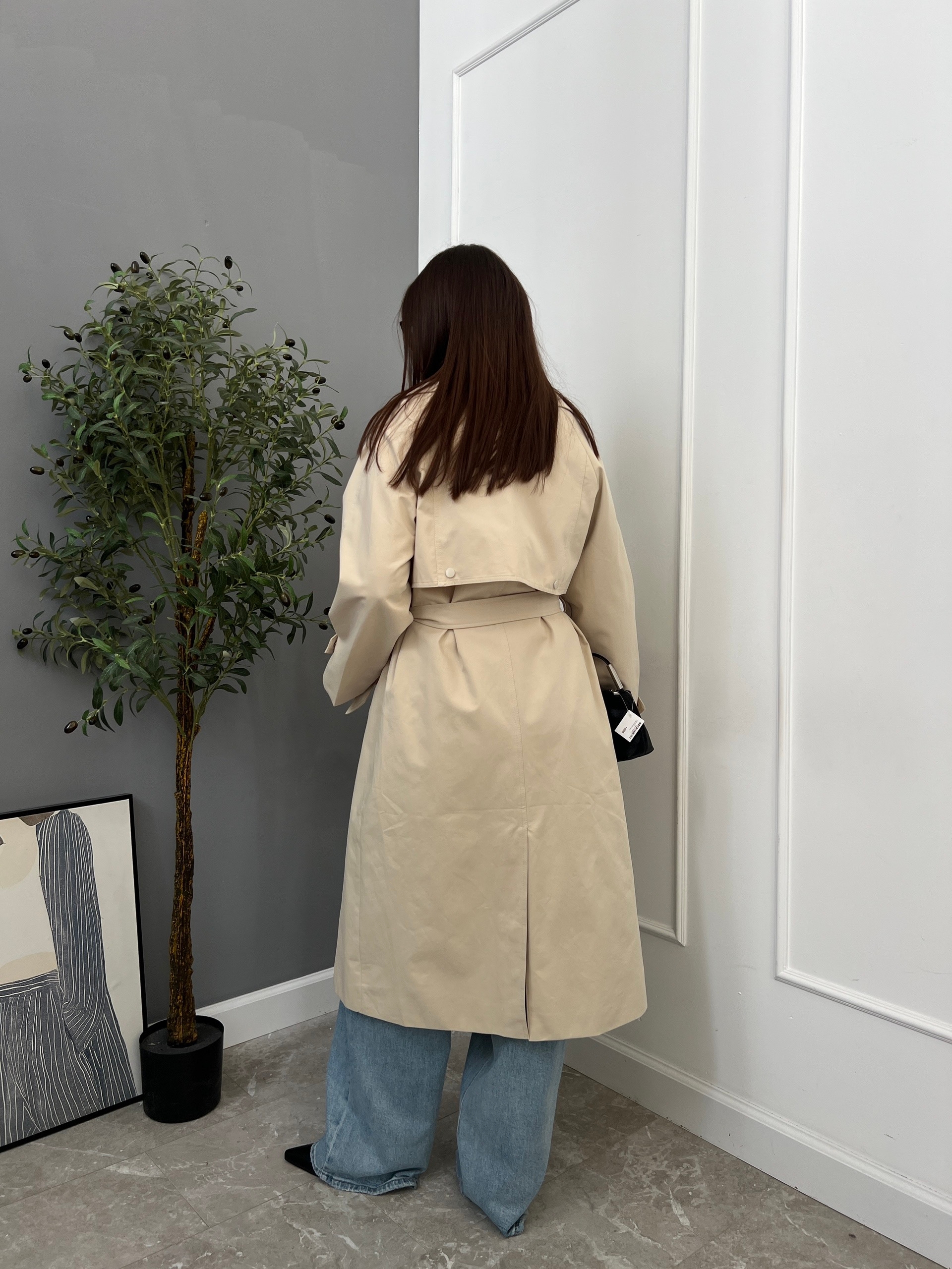 Тренч KXJ 5539 на заклепках