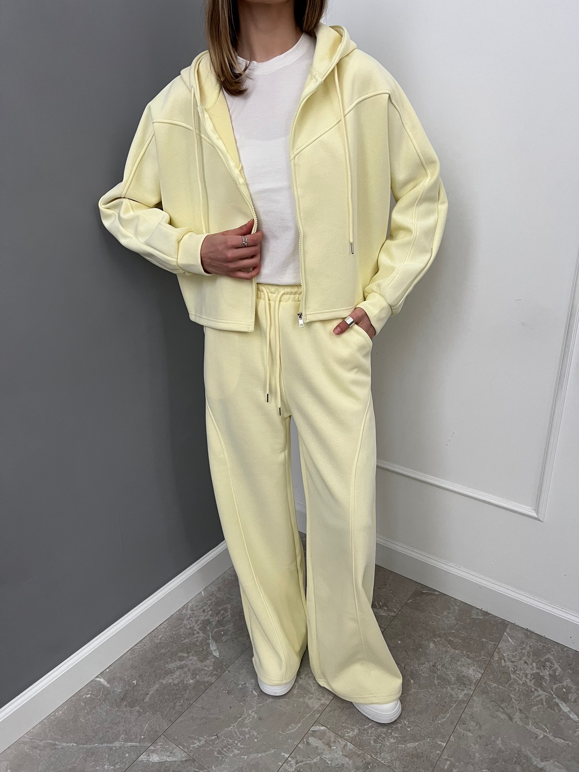 Костюм Korea F760 кофта+брюки строчка