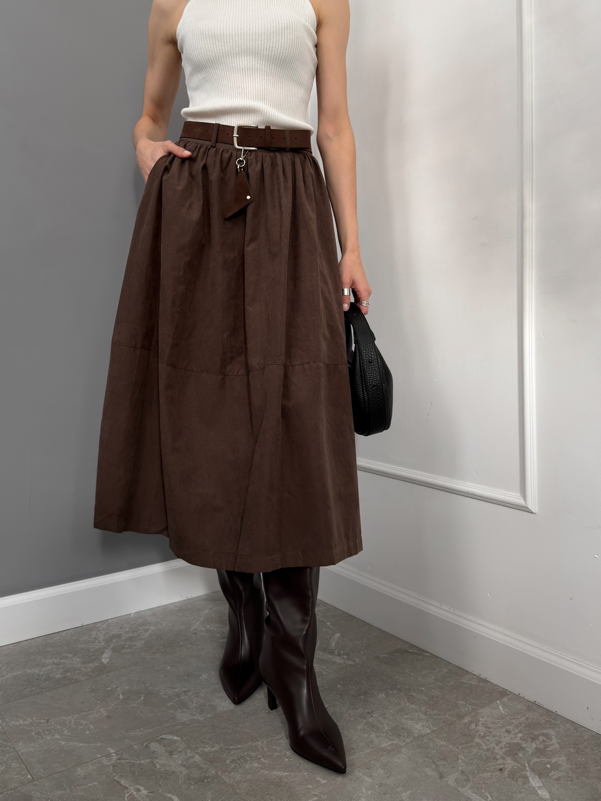 Юбка the Limon с ремнем 9200-56