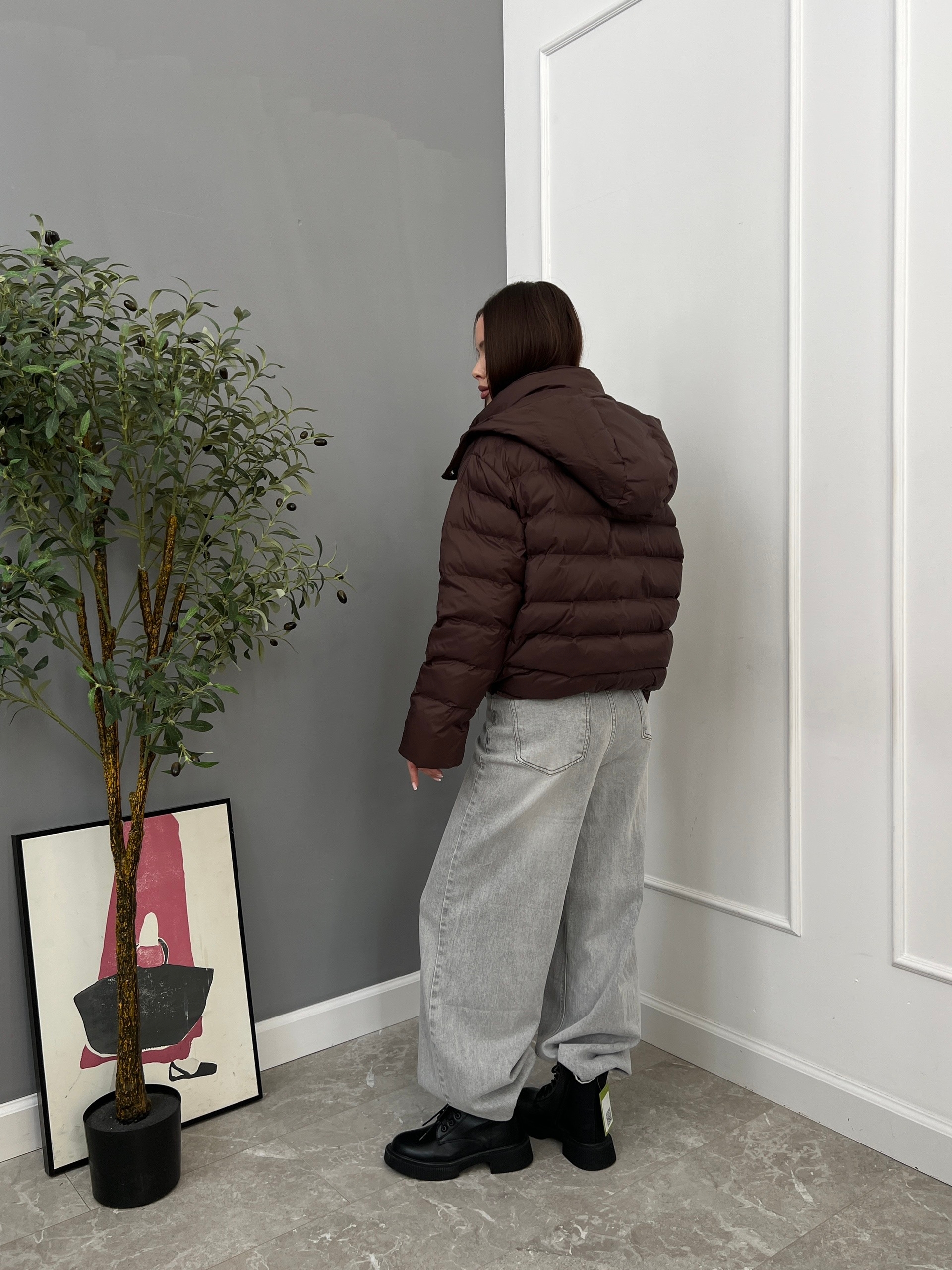 Куртка W 5960 короткая