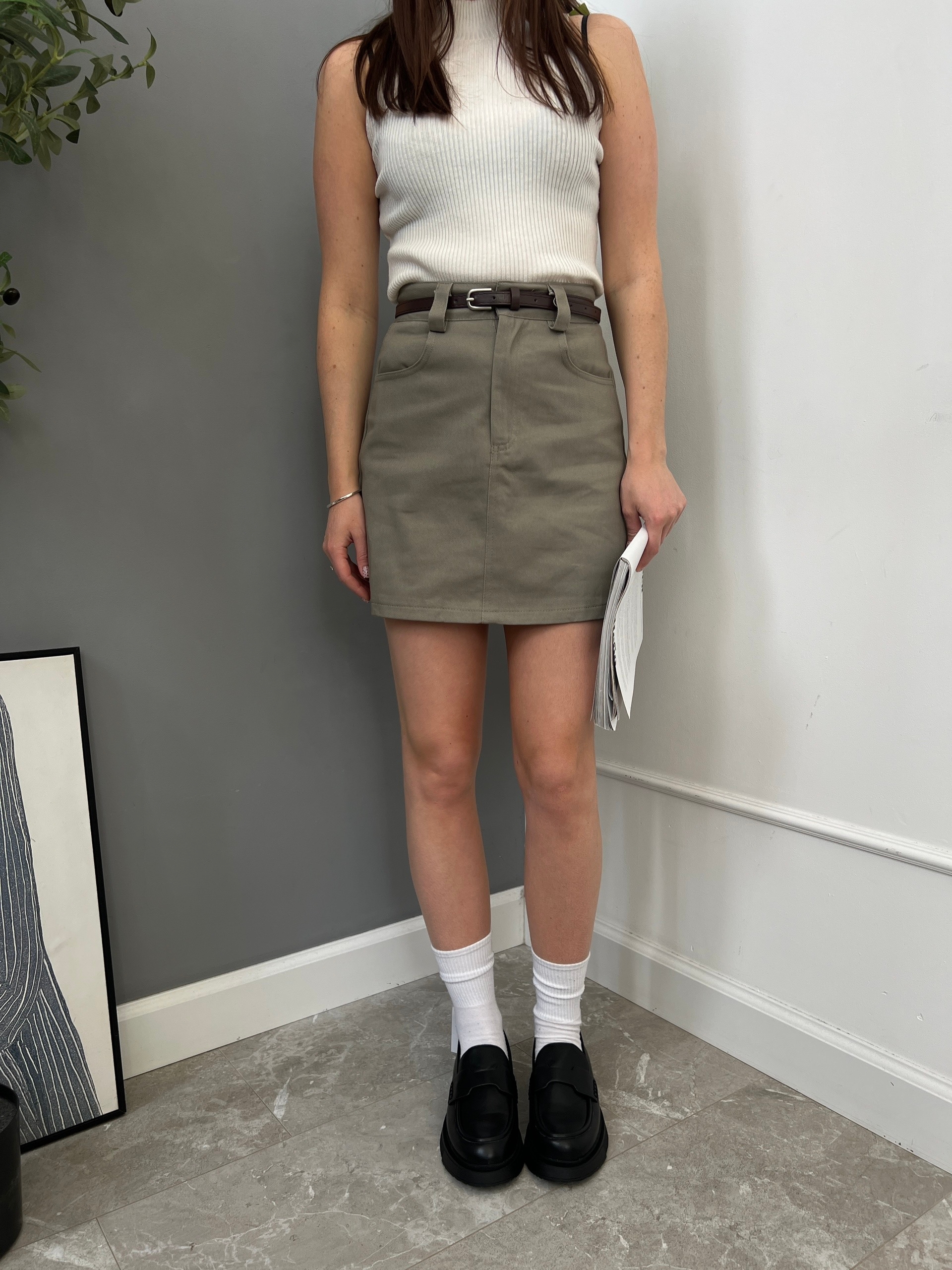 Юбка Fashion 9011 мини джинсовая