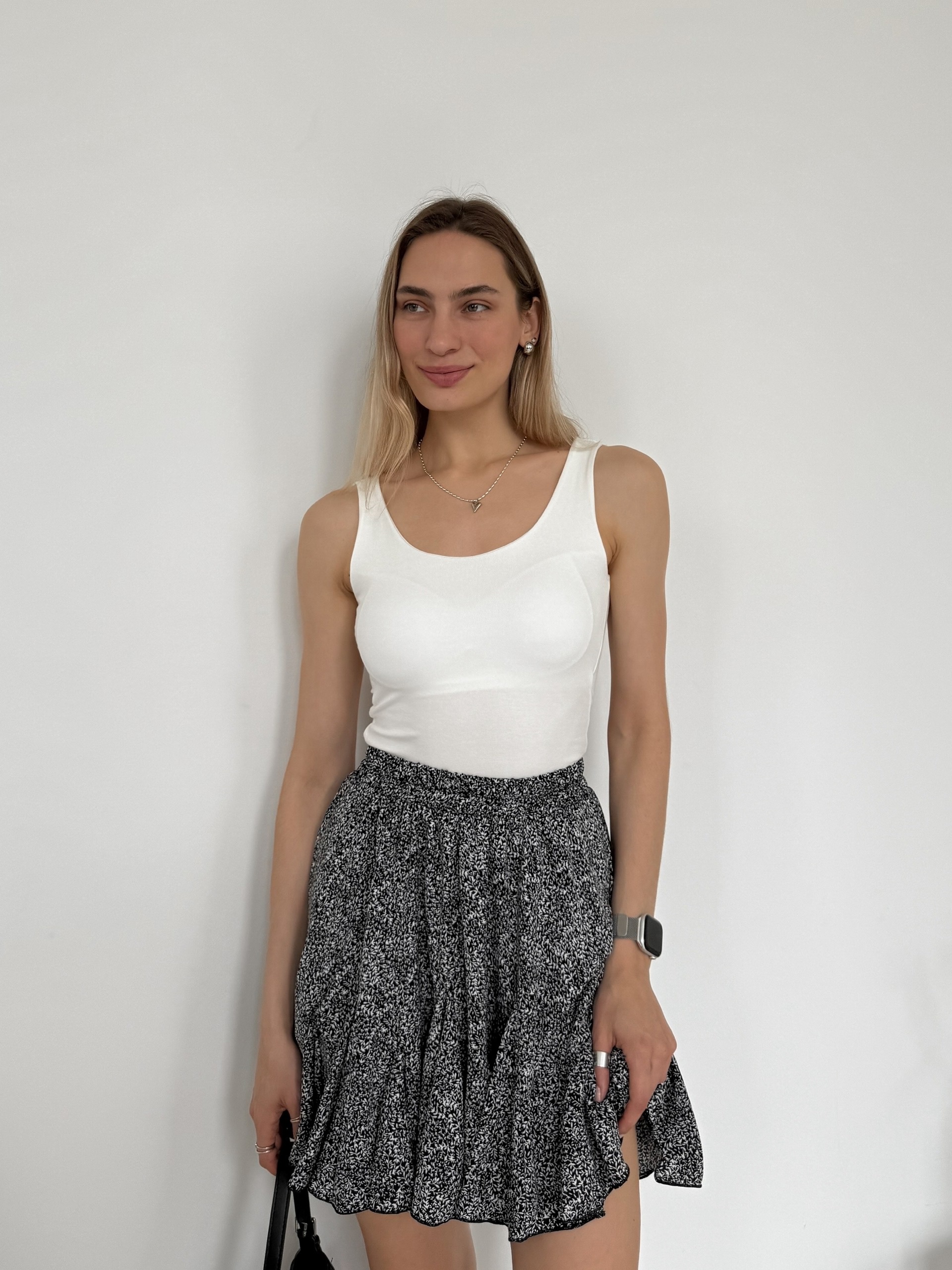 Юбка цветочный принт 169 SS Collection