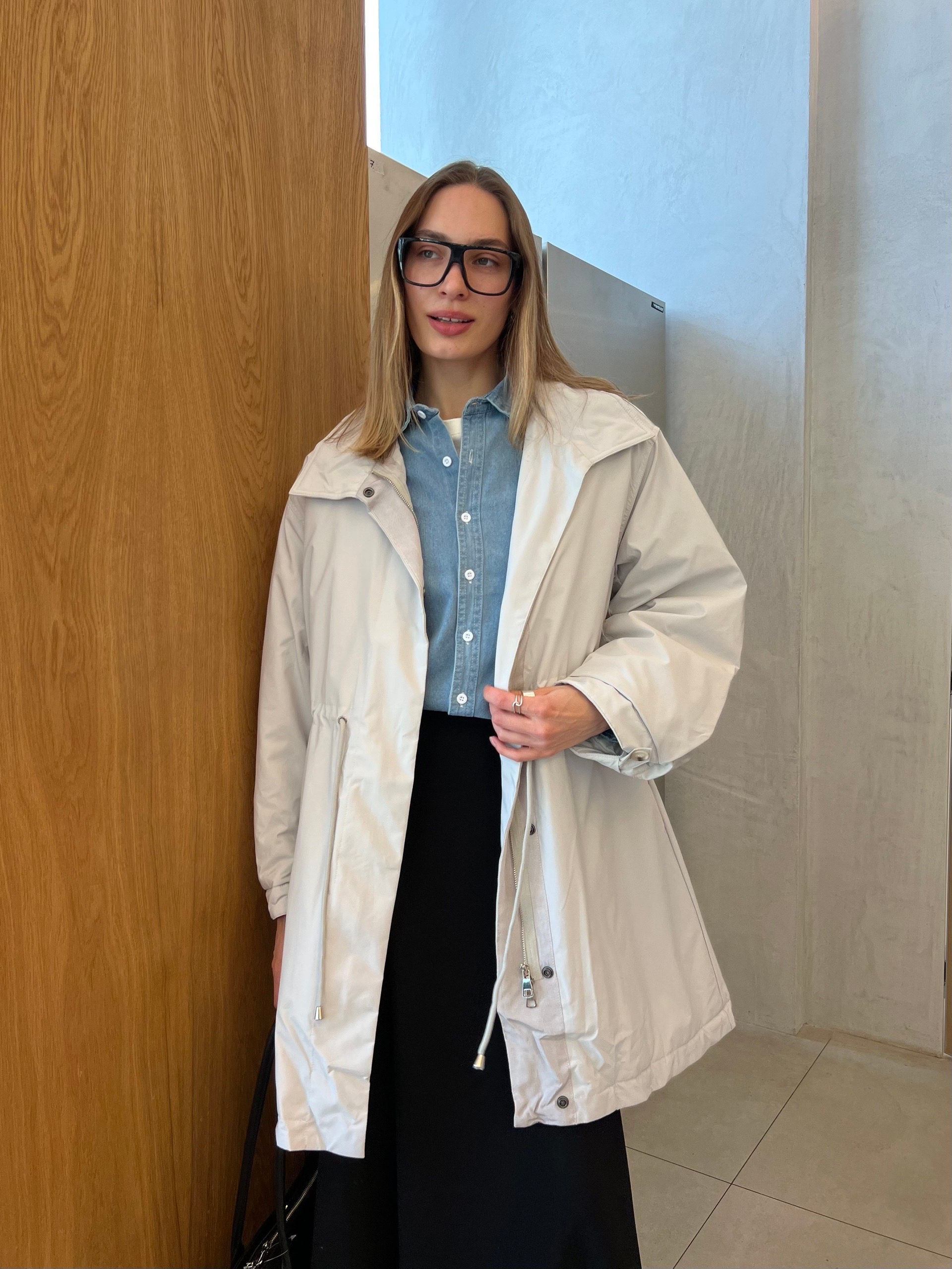 Куртка 33 Code 9120 средняя длина затяжка на талии