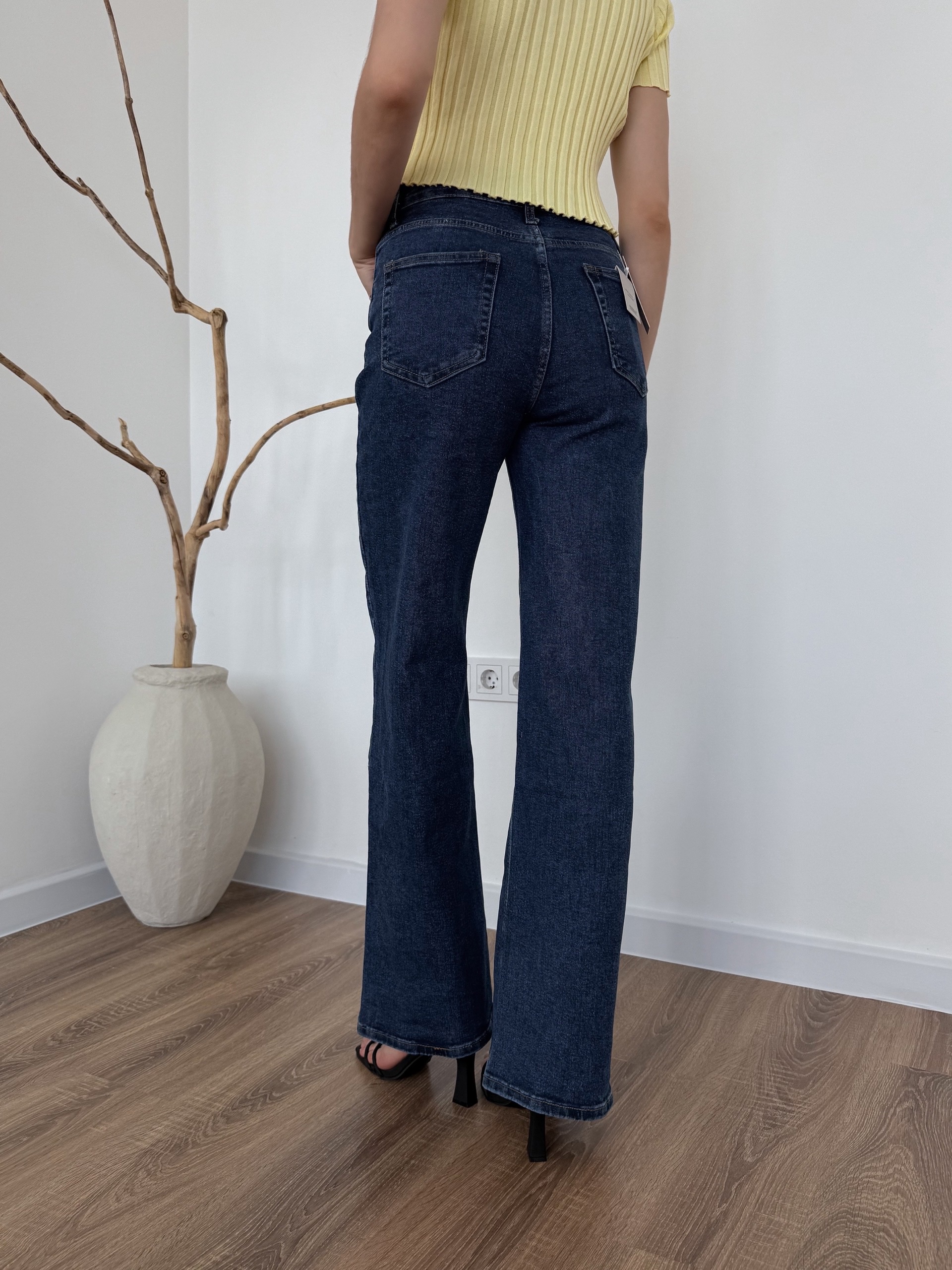 Джинсы Praisejeans E5812E трубы синие