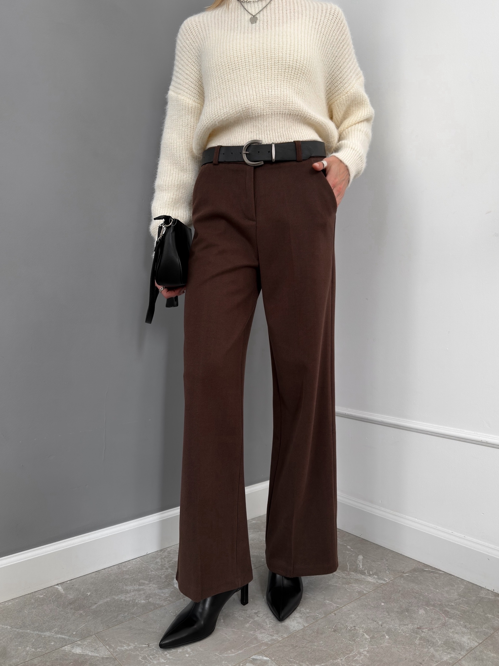 Брюки Kapok  5228-10 прямые утепленные