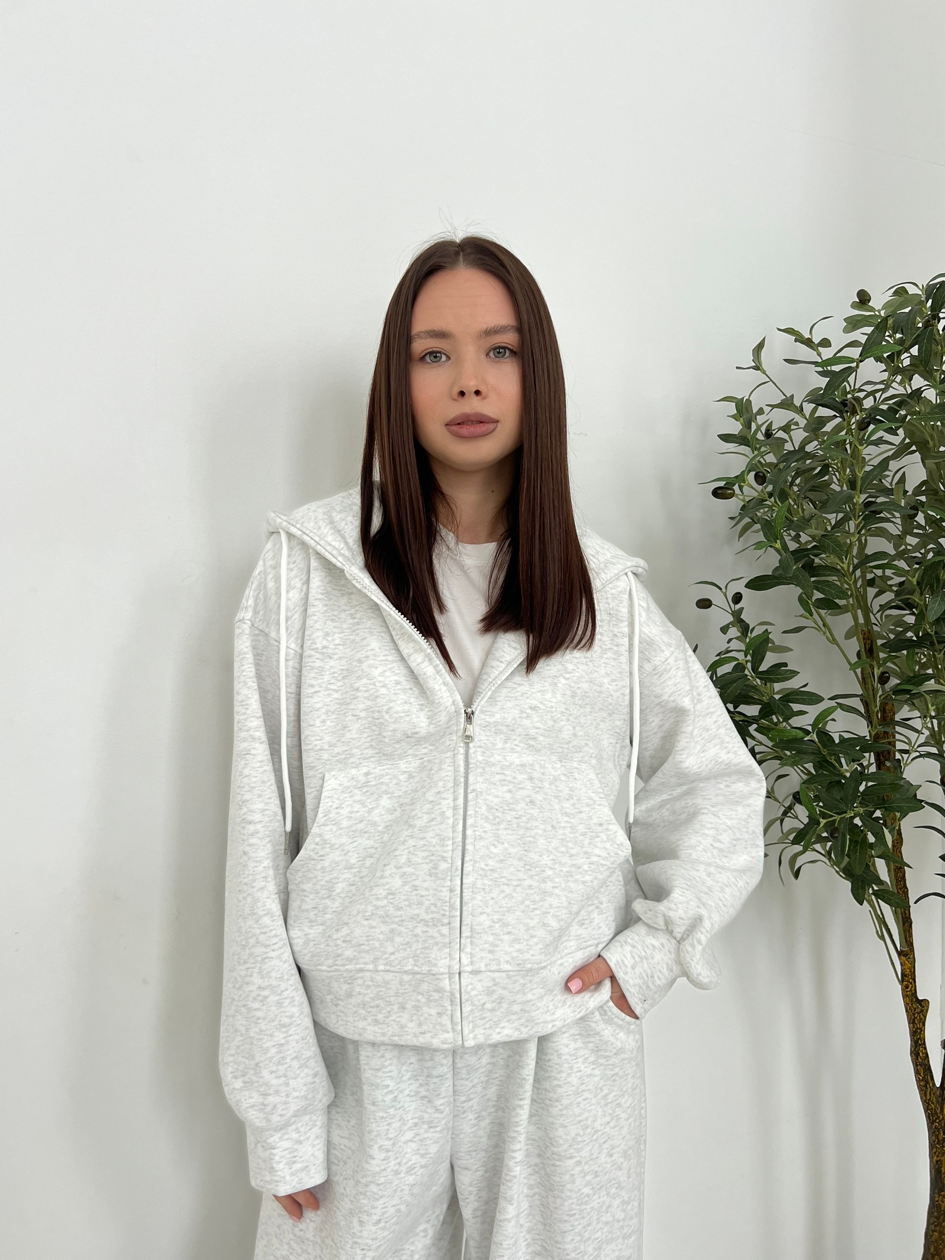 Костюм W 9108 толстовка+джогеры