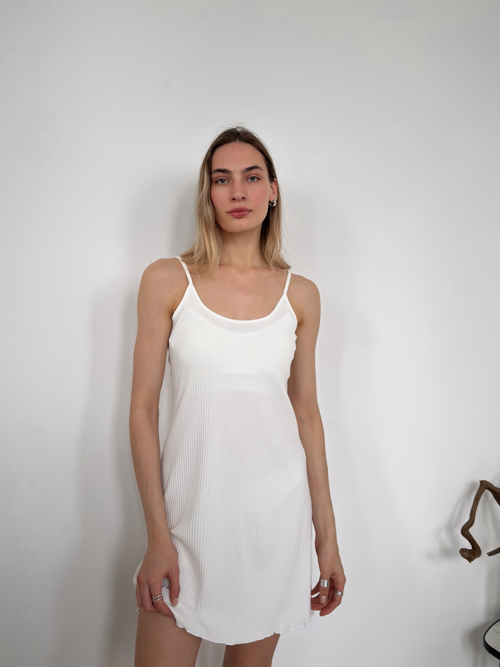 Платье домашнее Umai Estilo 172 в рубчик