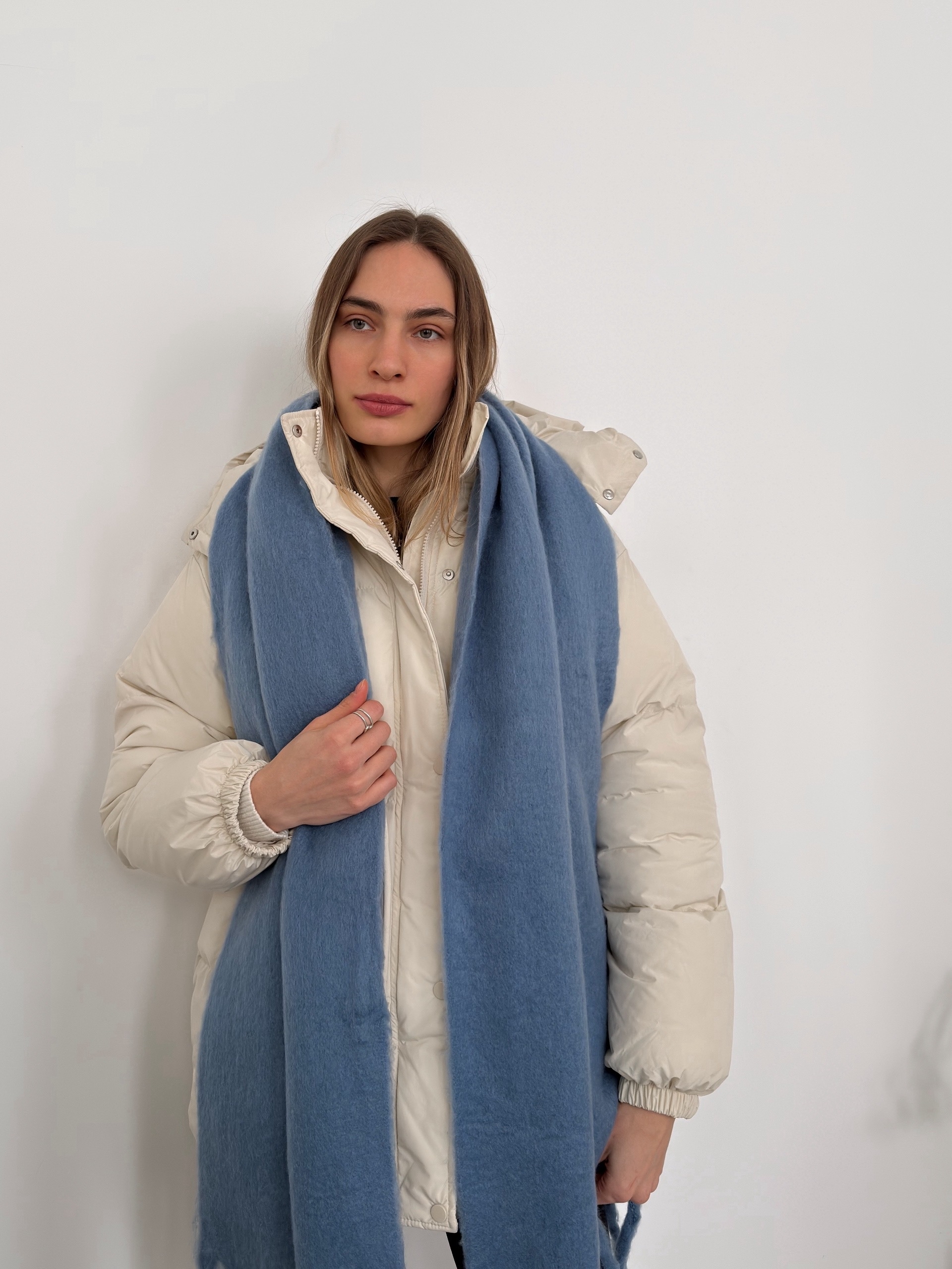 Шарф 1095 LS однотон