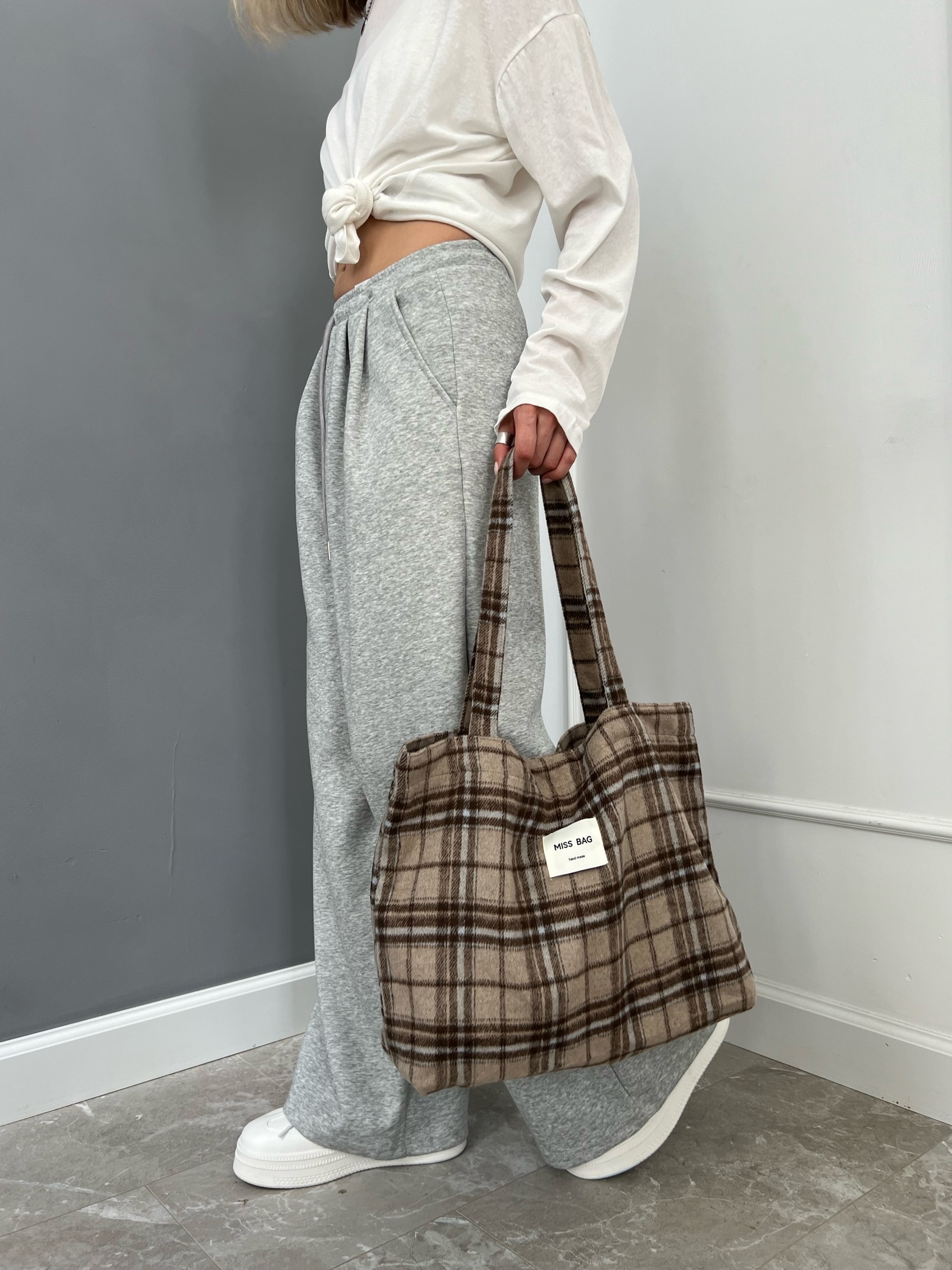Шопер тканевый miss bag