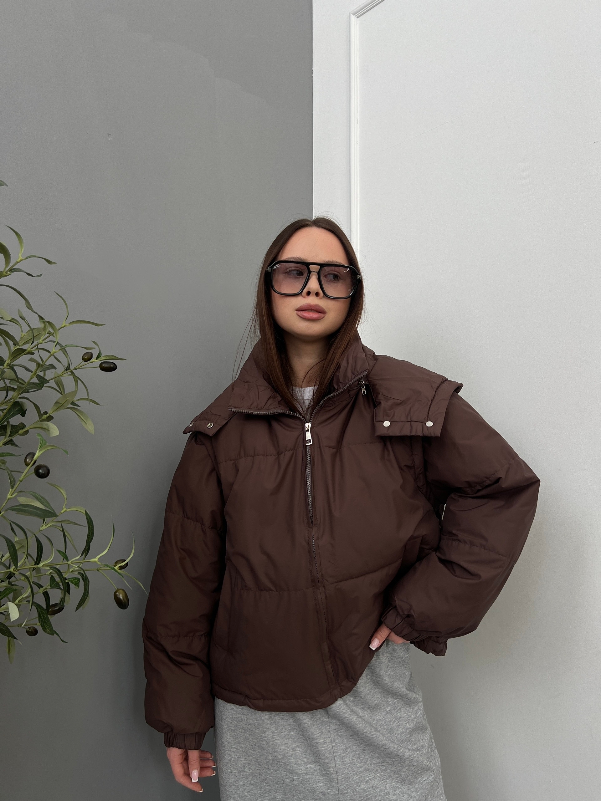 Куртка-жилетка Korea A26 короткая