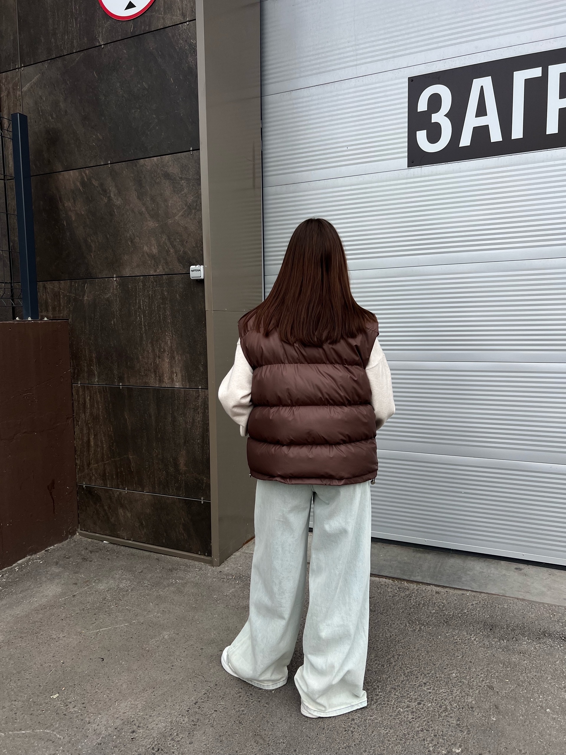 Жилет N.J brand 6089 болонь глянец