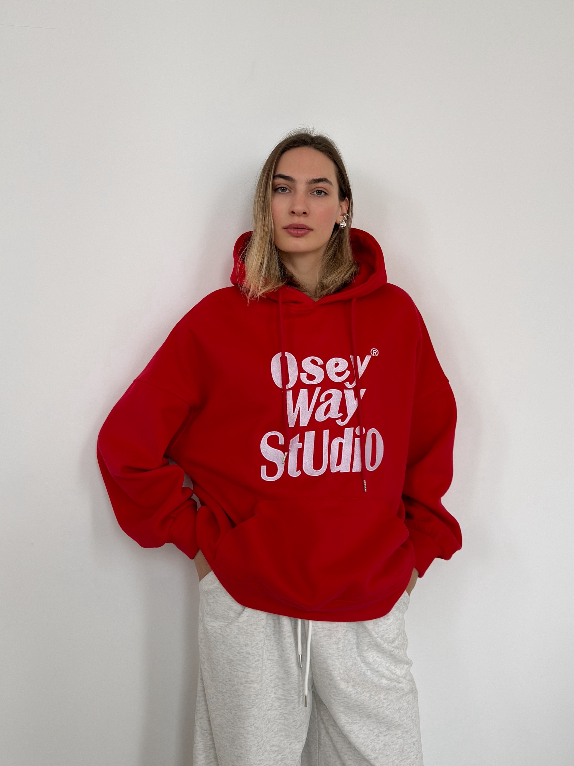 Худи W9507 osey way studio флис