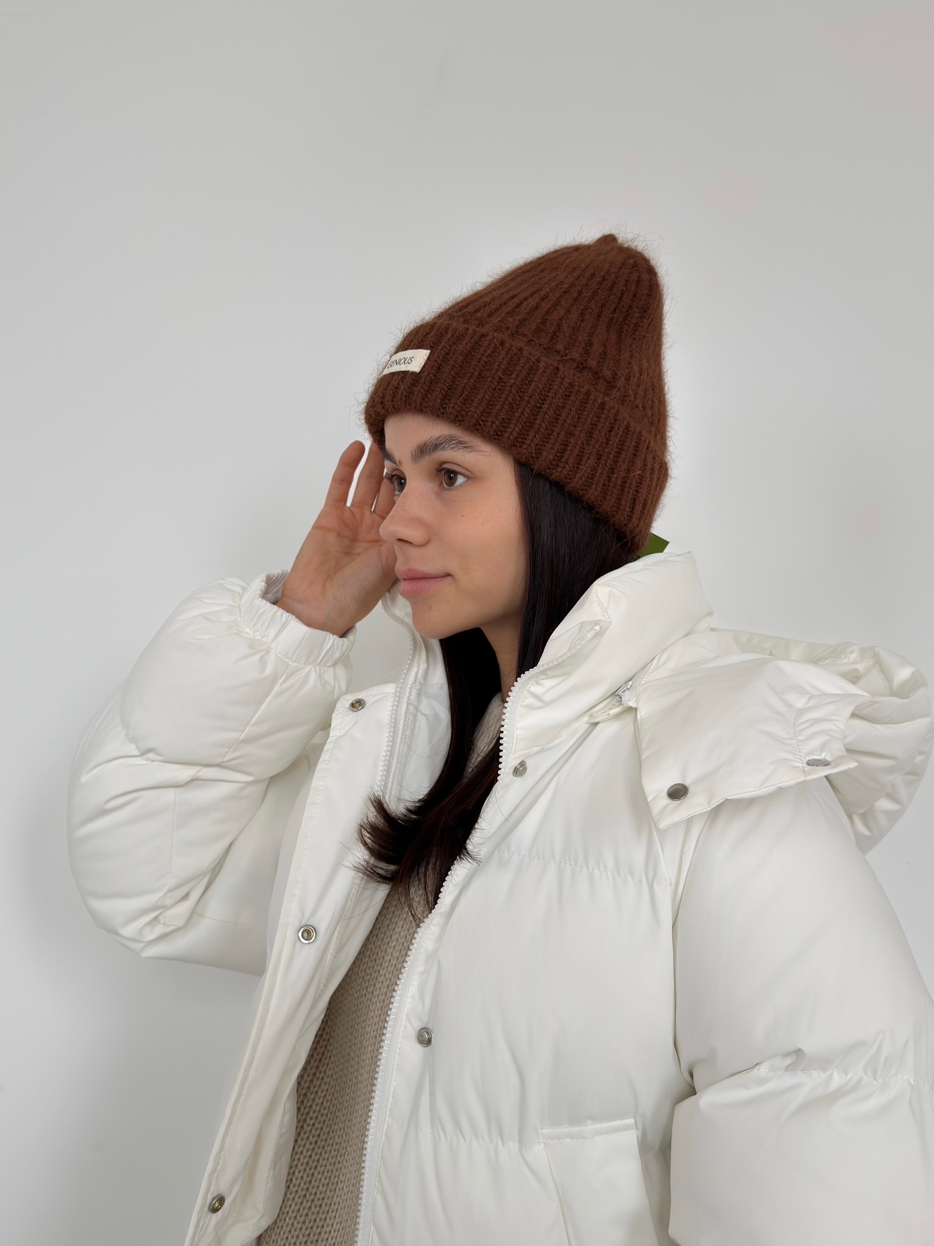 Шапка GNS нашивка средняя вязка