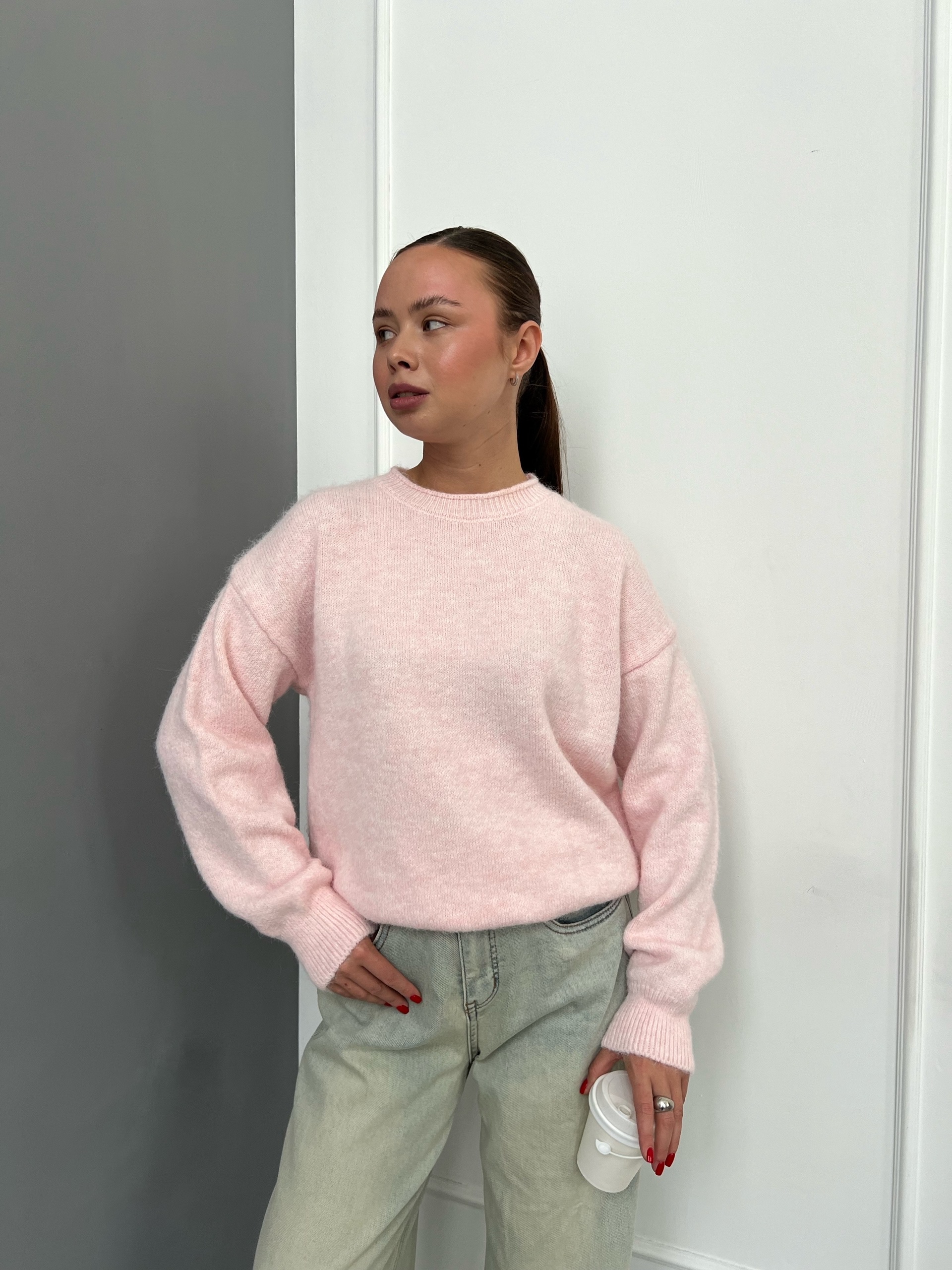 Джемпер F1002 резинка ворот необработ край