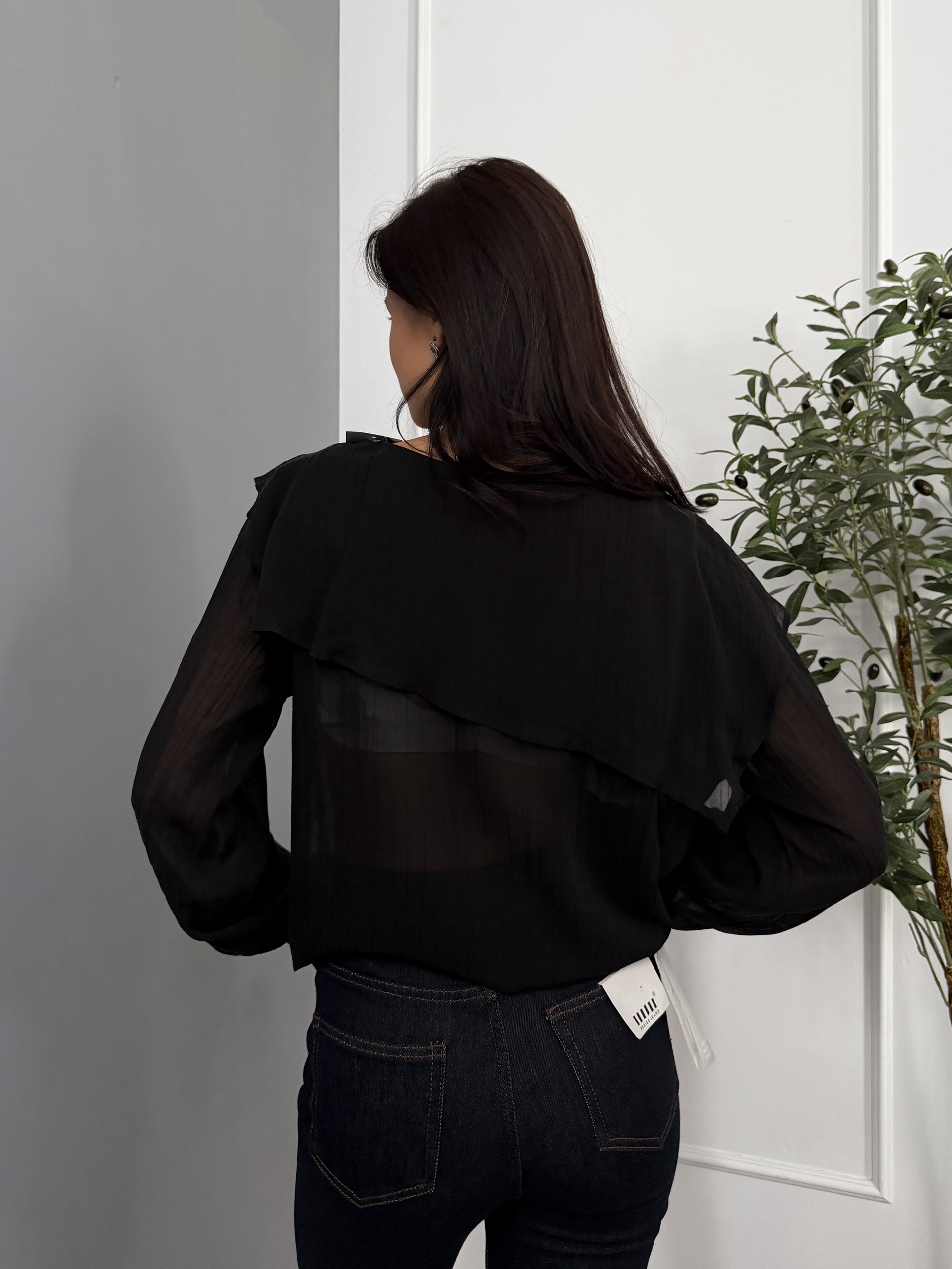 Блуза madeinost 57081 шифон