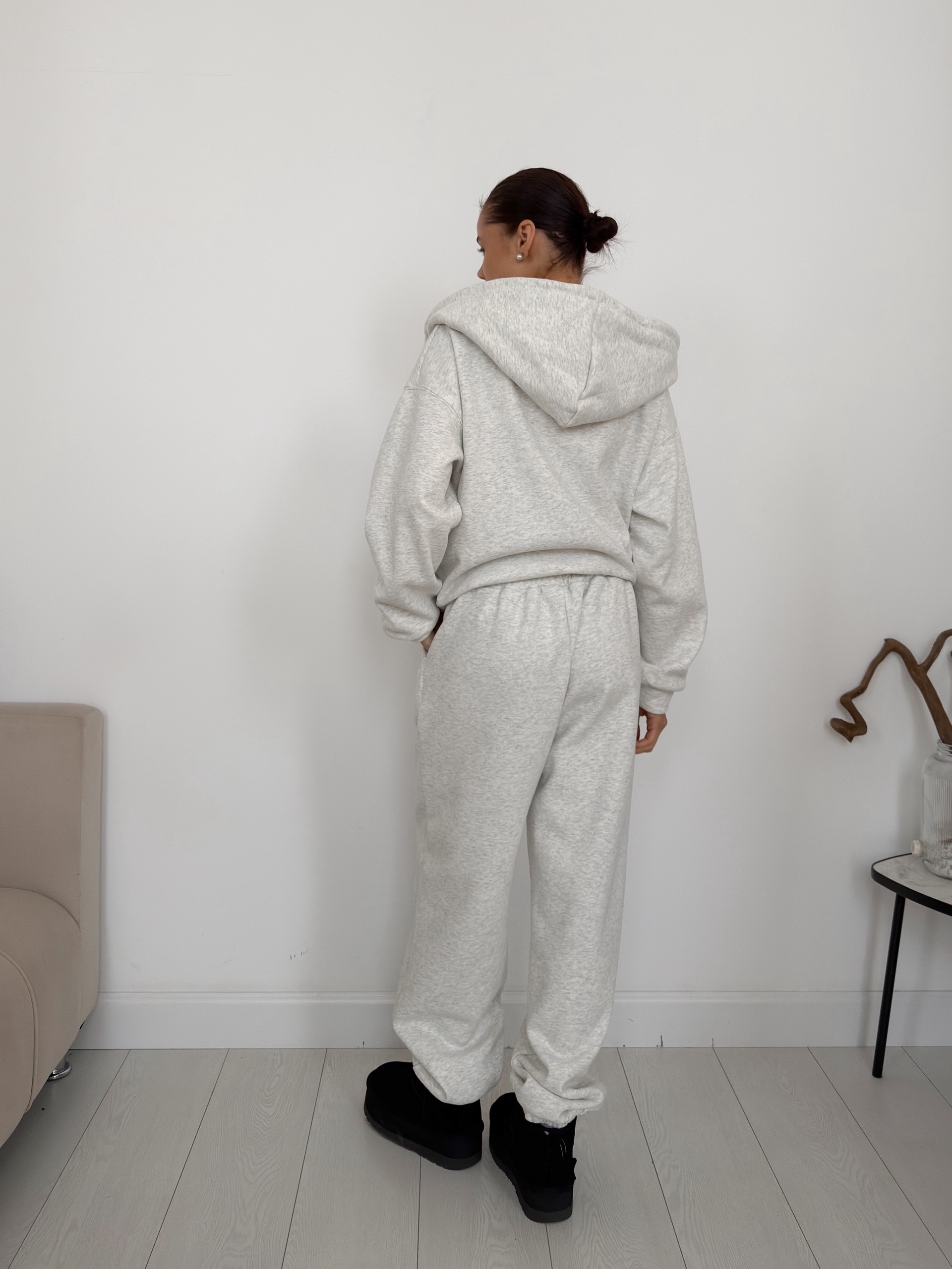 Костюм Korea 6508 худи+джогеры флис