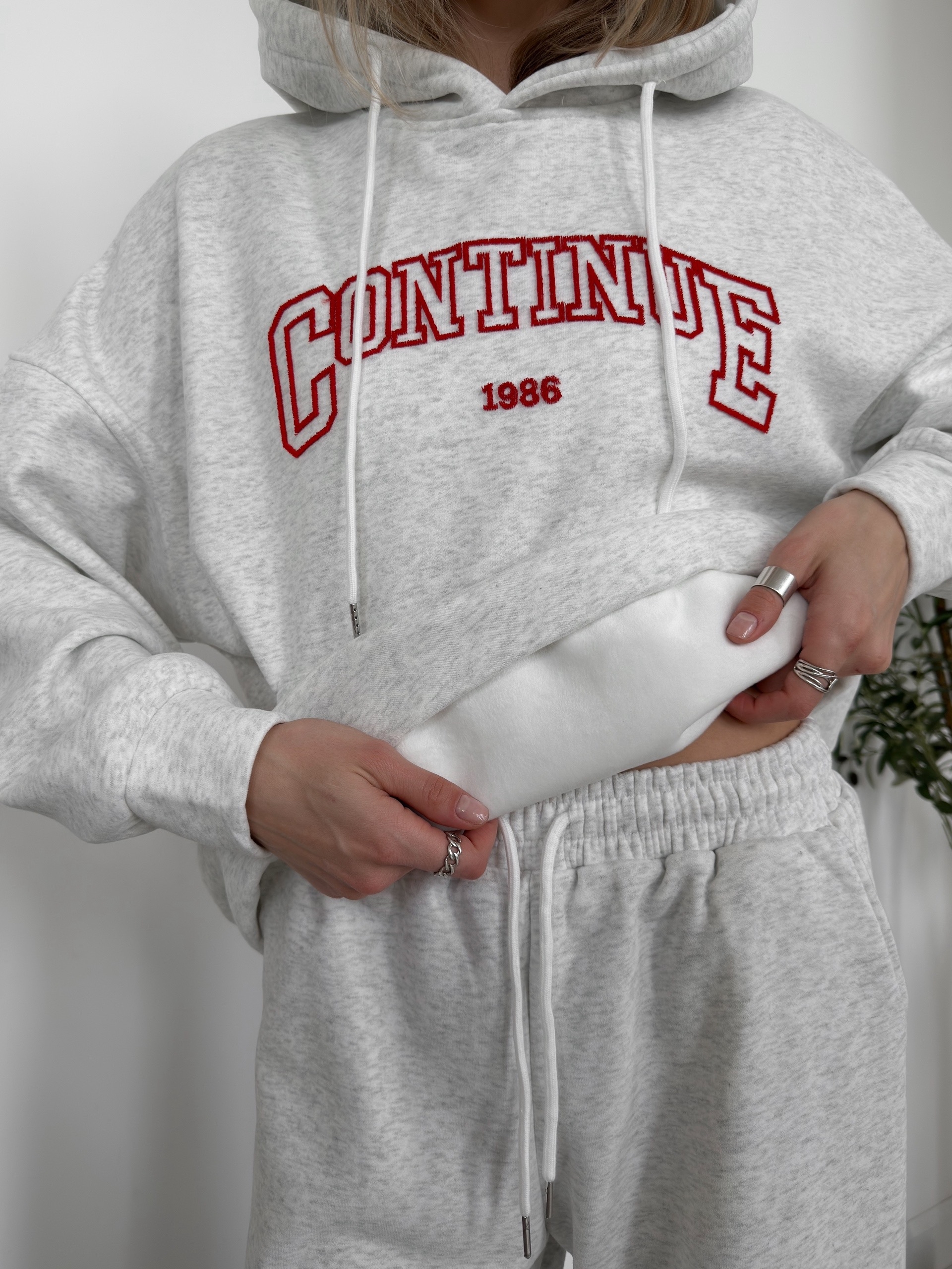 Толстовка W 9476-1 Continue флис