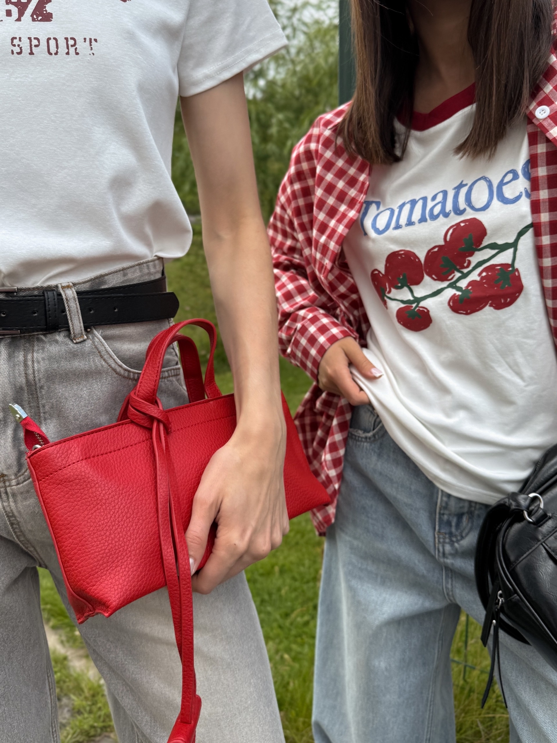 Футболка tomatoes окантовка