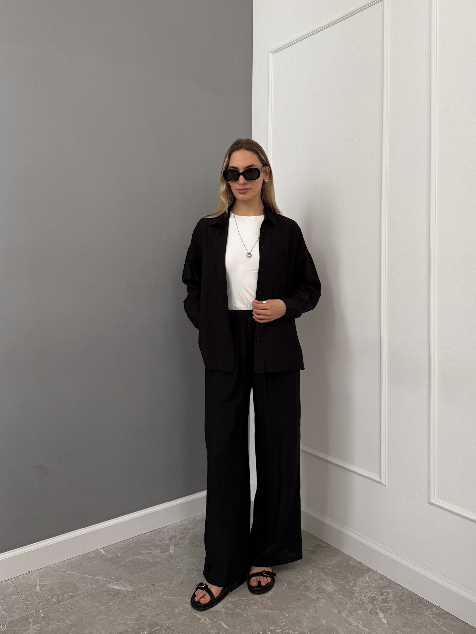 Костюм Dress Code 820 рубашка+кюлоты