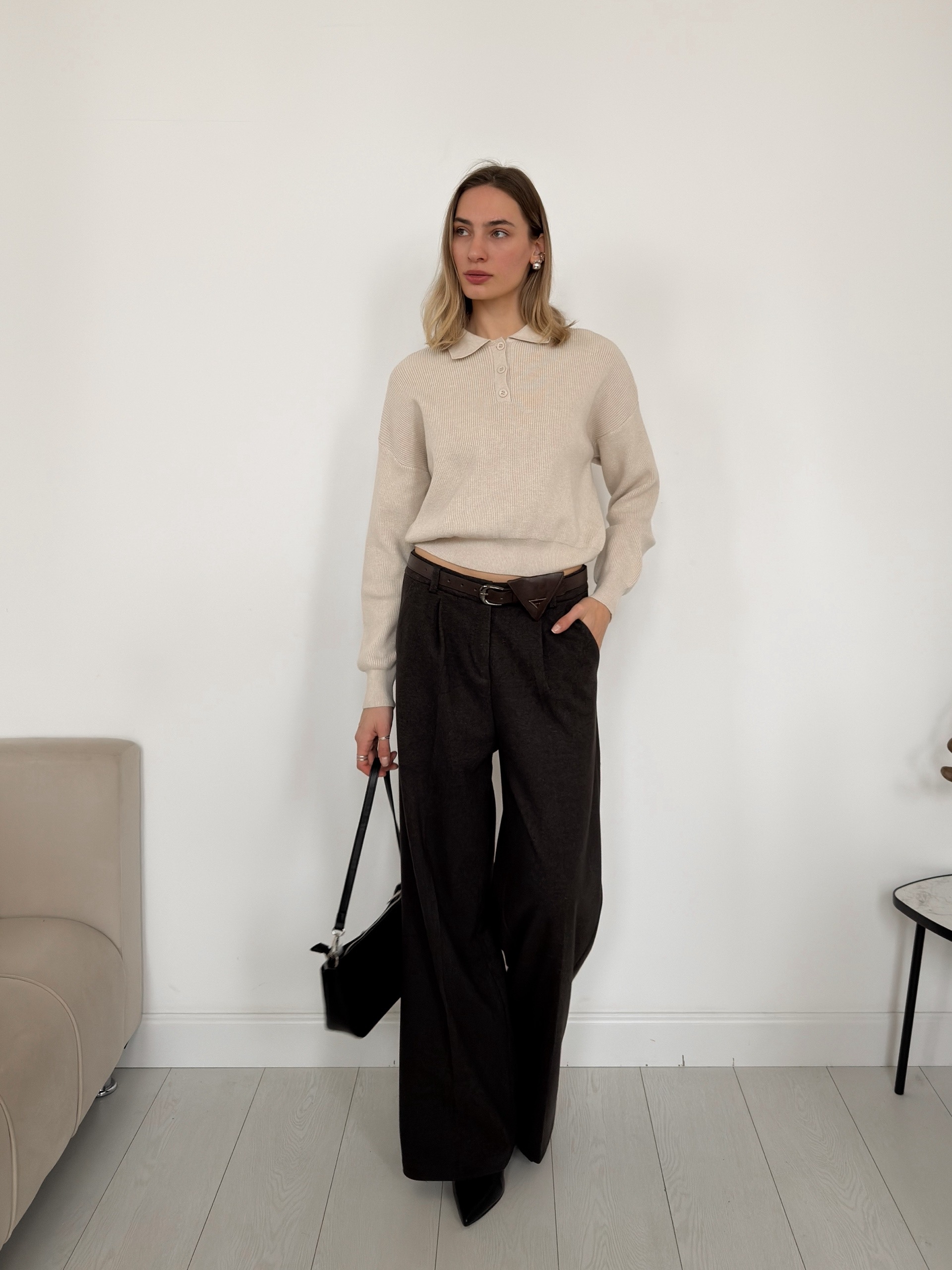 Брюки Kapok 5212-3 прямые утепленные