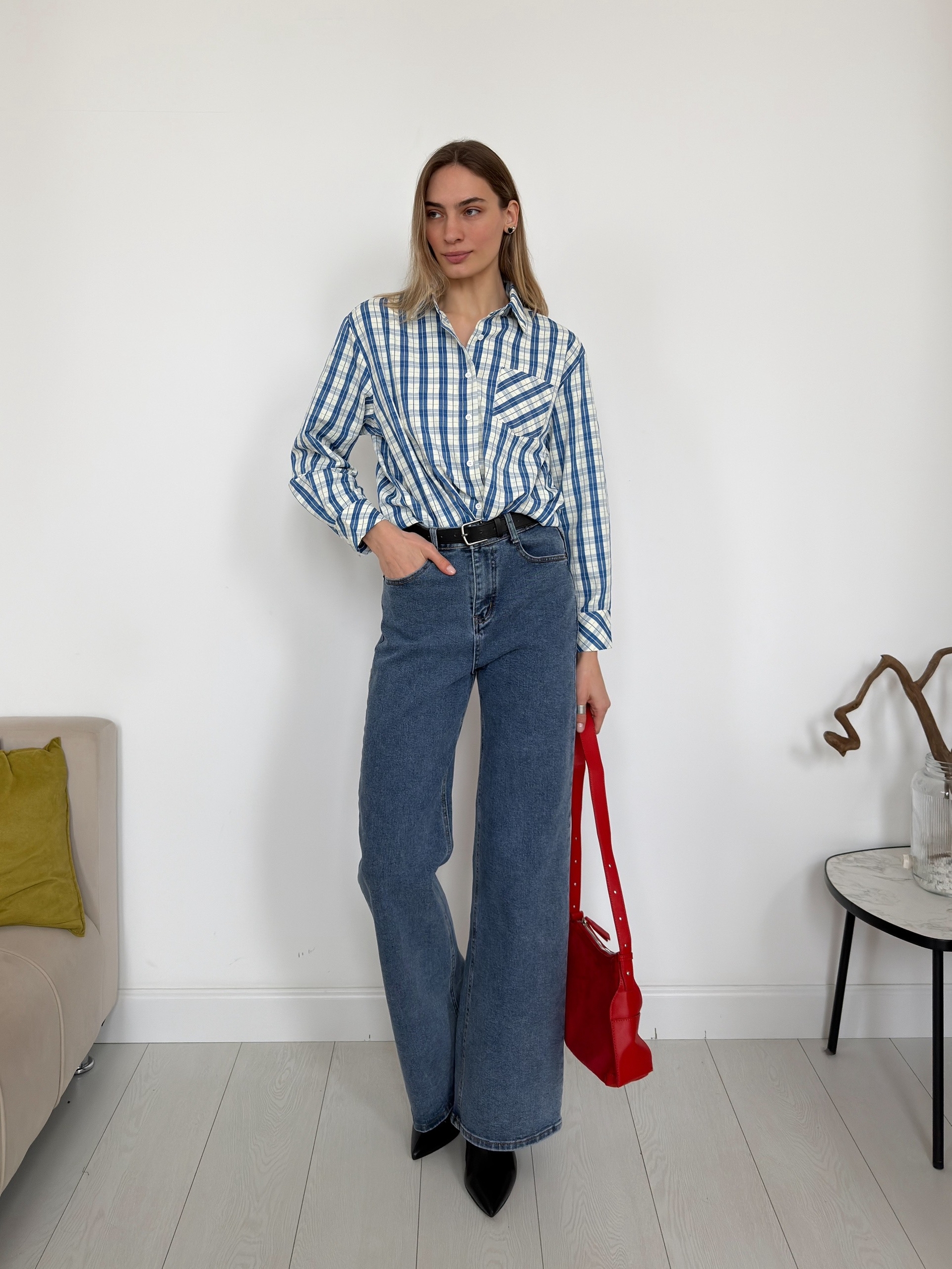 Рубашка madenost клетка 57037