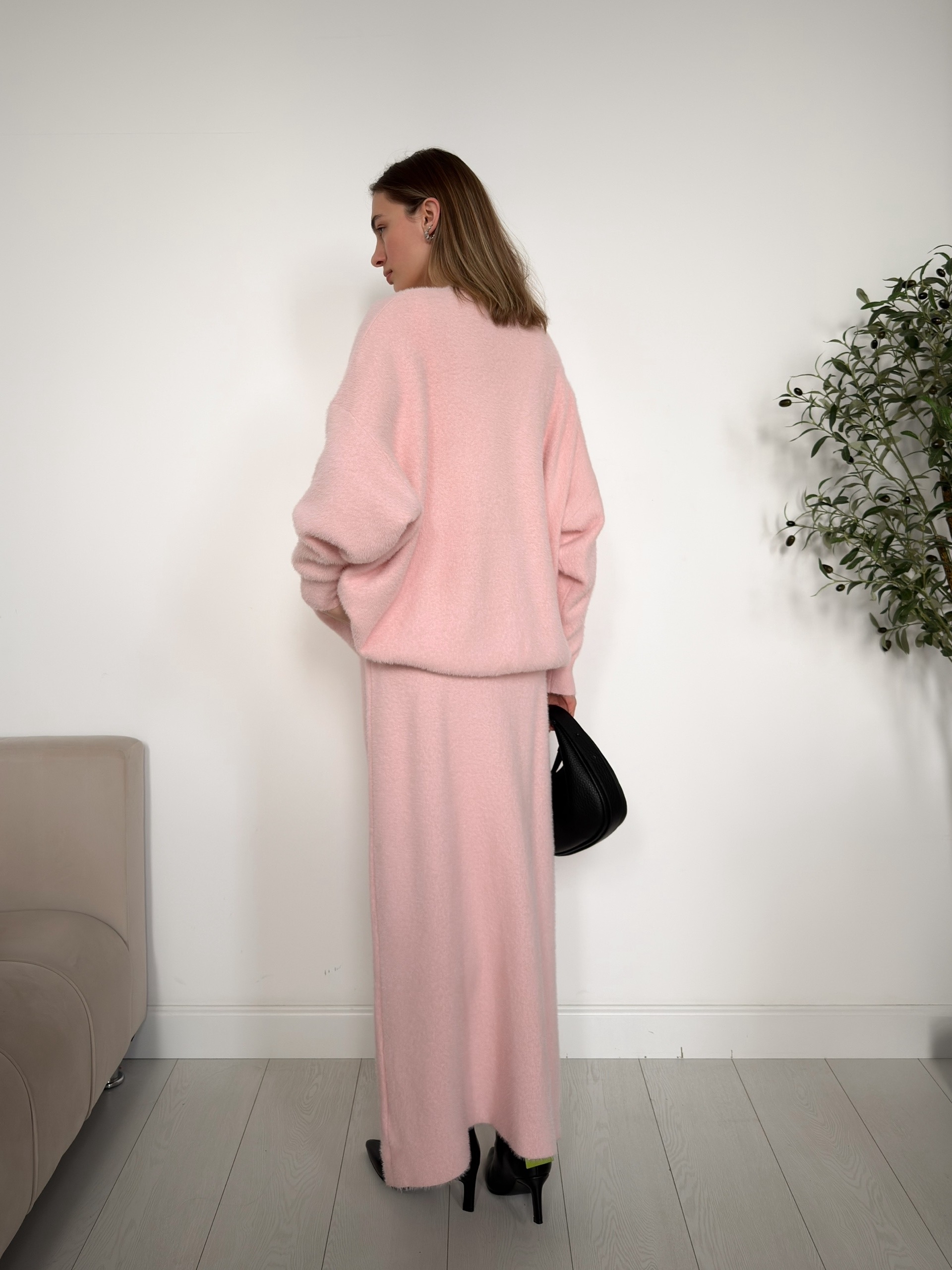 Костюм  Ets 3113 джемпер+юбка мягкий