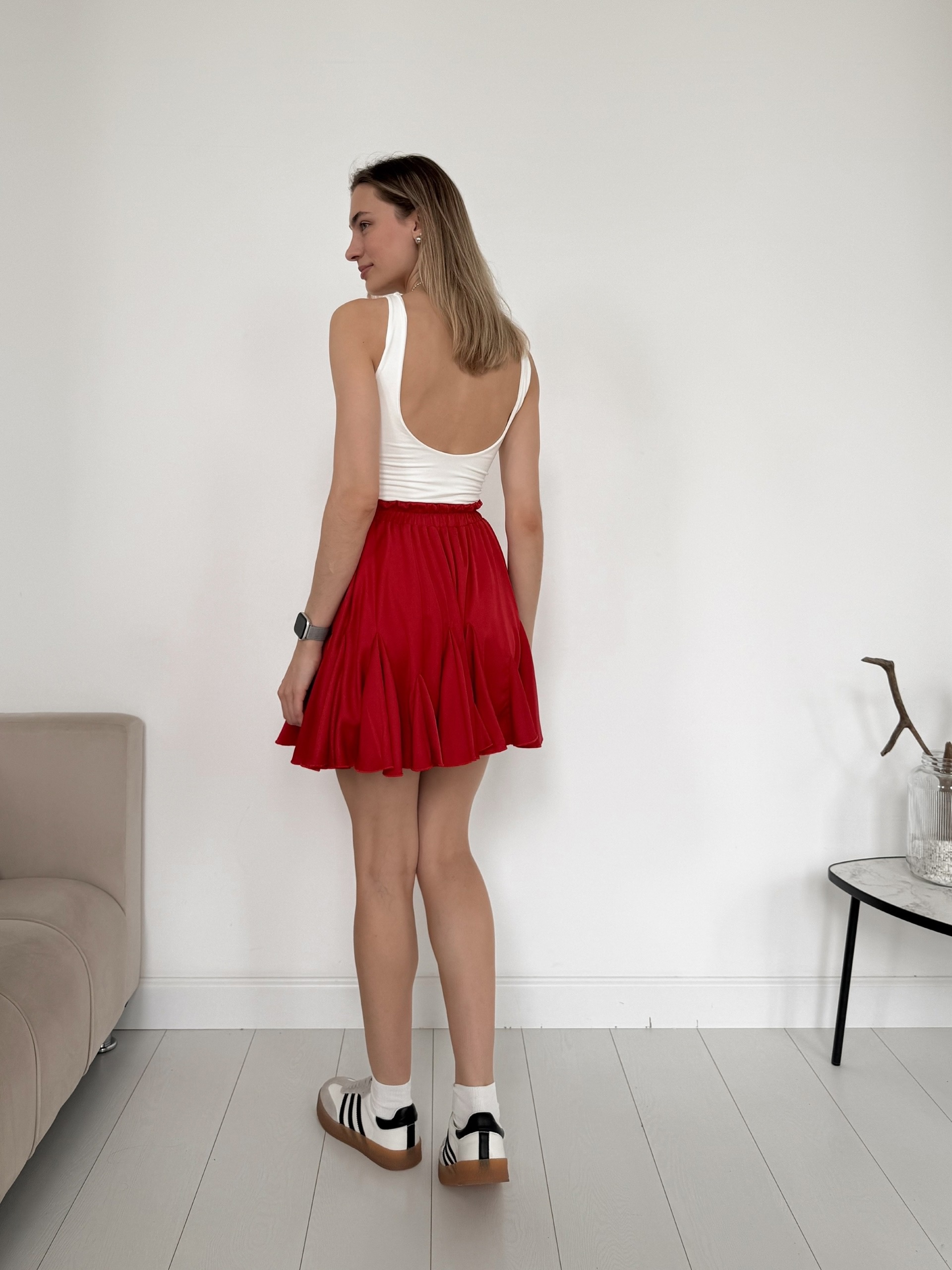 Юбка сборка мини 169 SS Collection