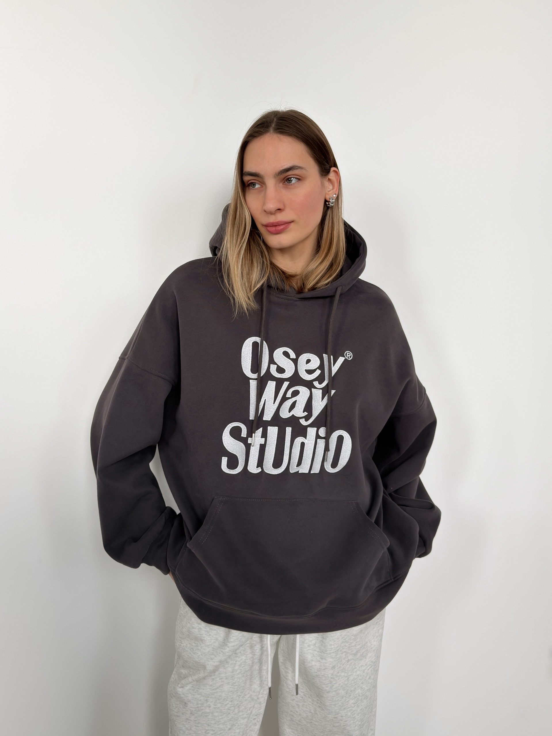 Худи W9507 osey way studio флис
