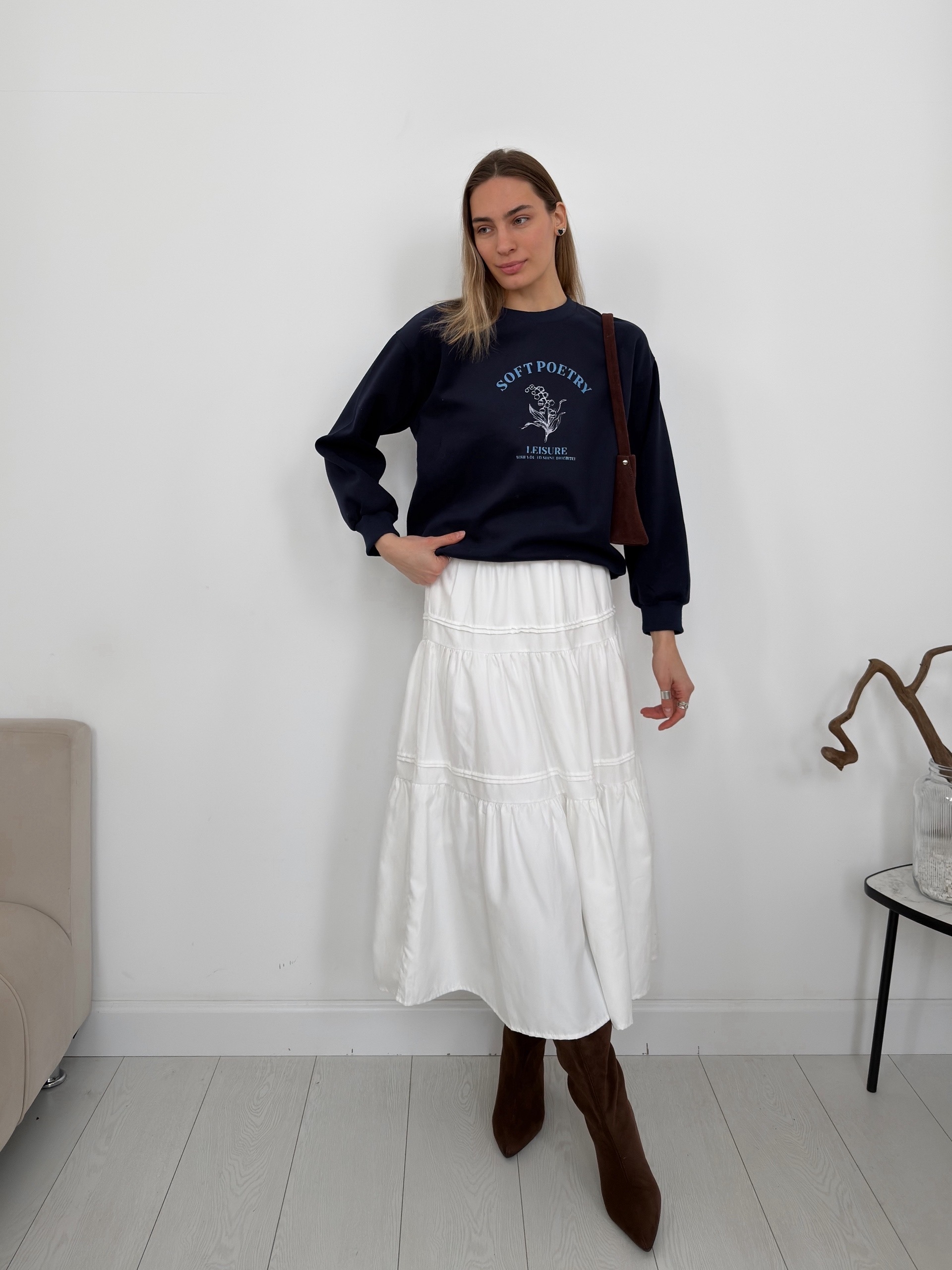 Юбка 860 трапеция