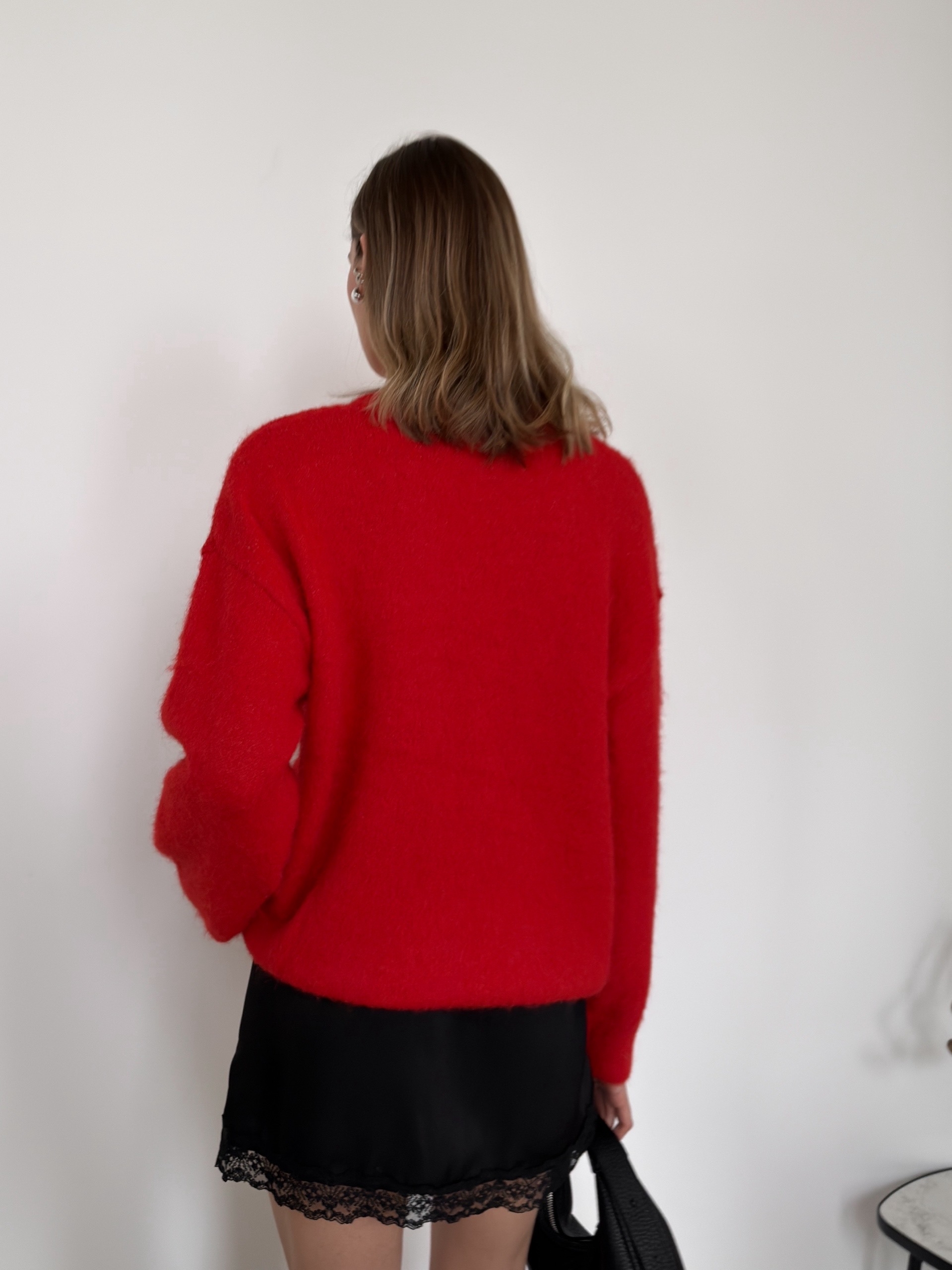 Джемпер W788 пушистый